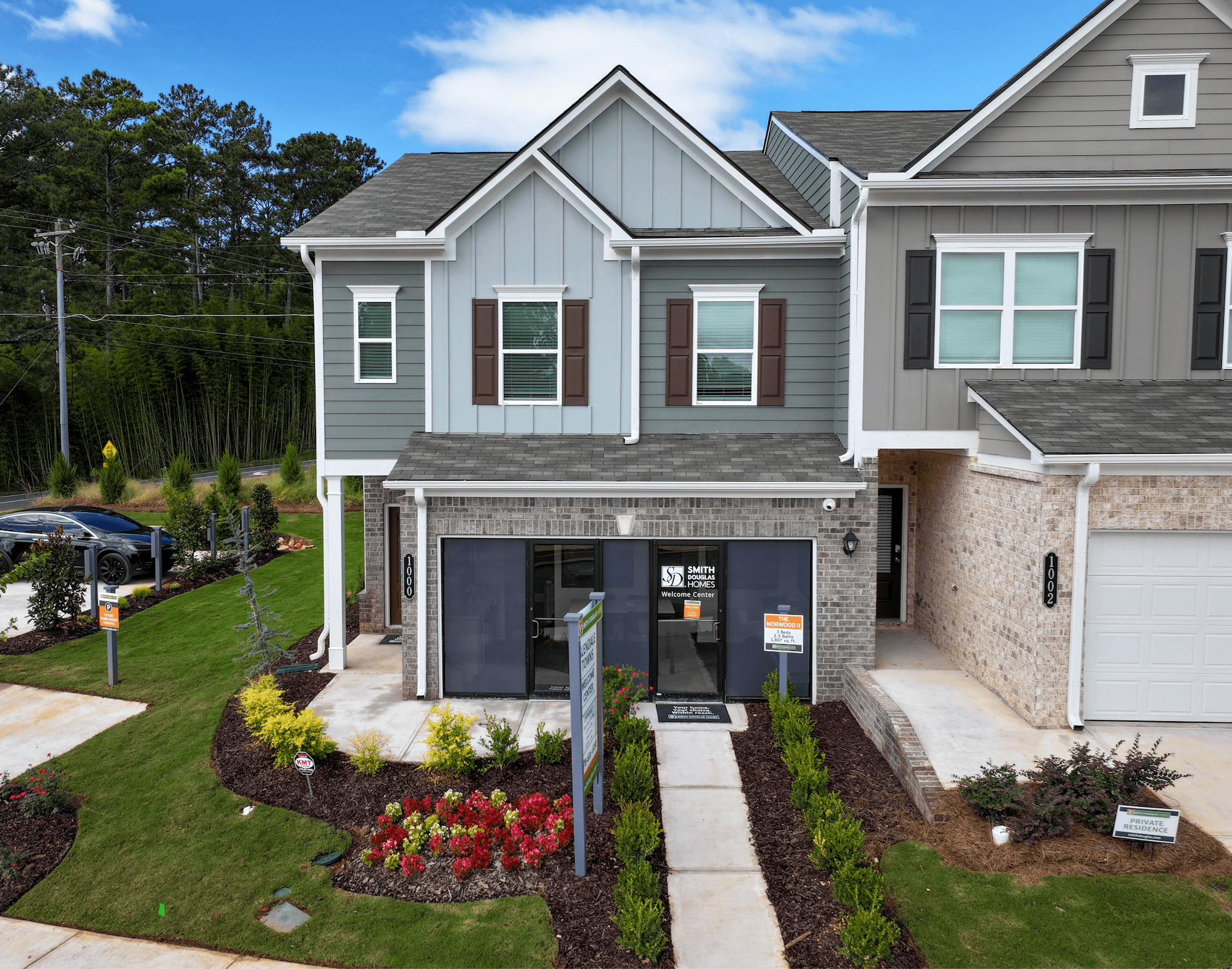 Glendale Towns por Smith Douglas Homes en Atlanta Georgia