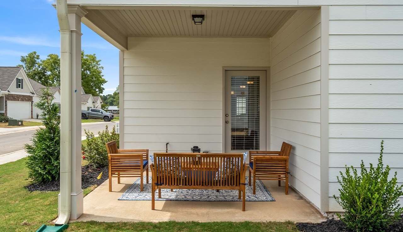 The Caldwell - Covered Patio