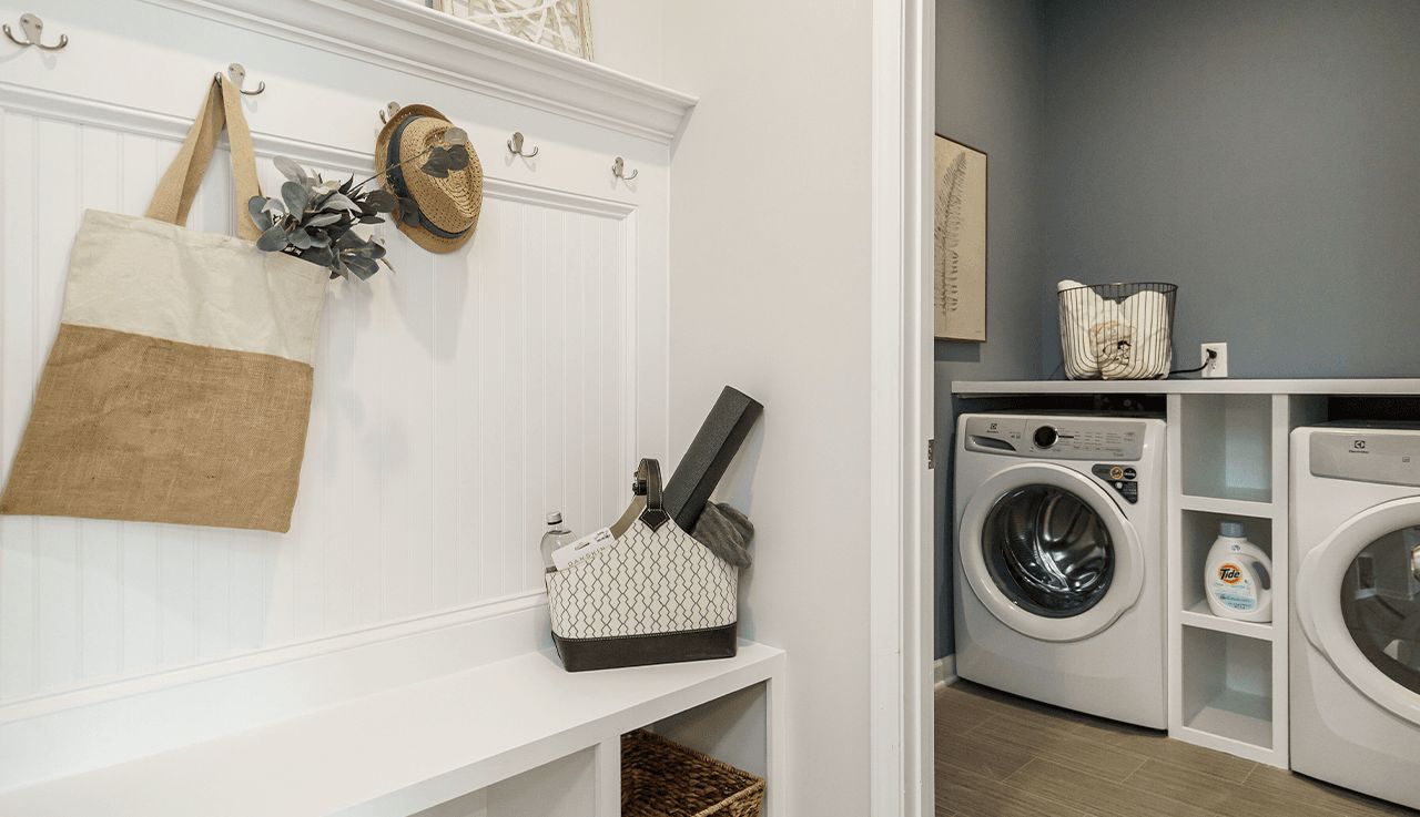 The Crawford - Mud Room & Laundry