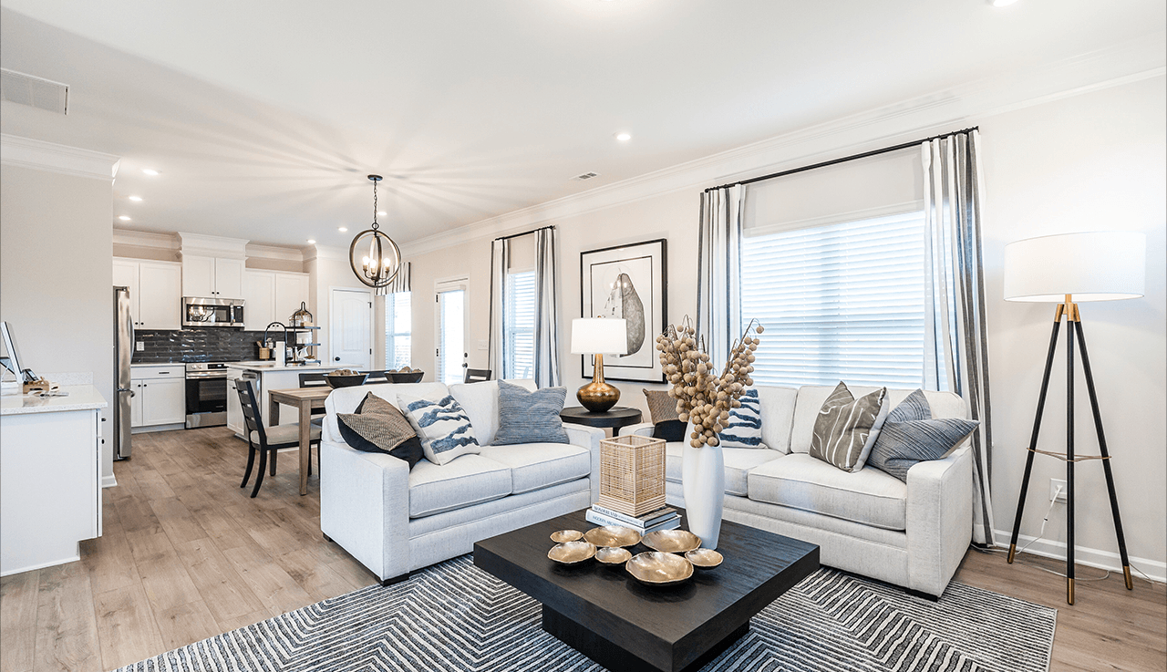 The Benson II Living Area