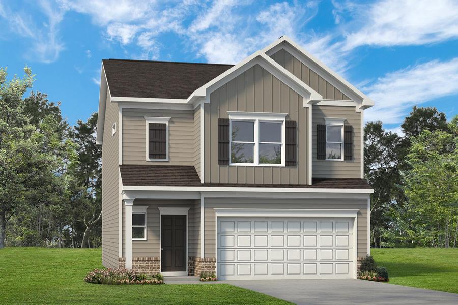 The Braselton II floor plan