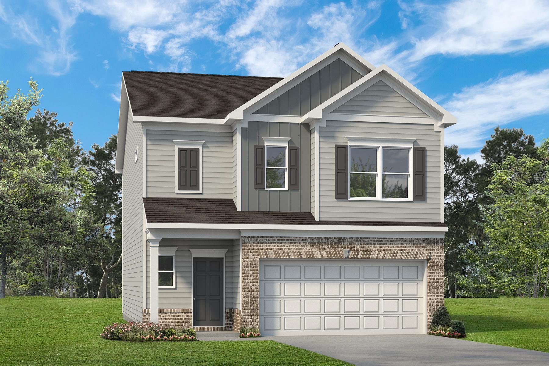 The Braselton II Plan at Highland Crossing in Cartersville, GA by Smith ...