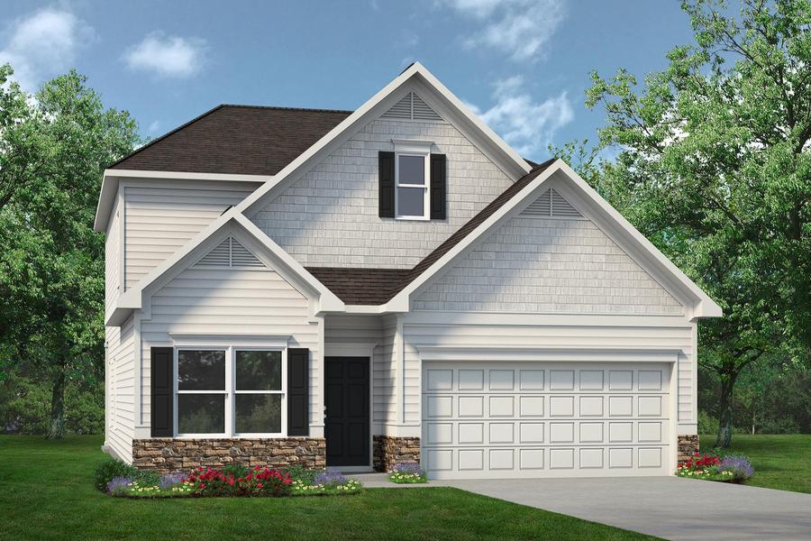 The Caldwell floor plan