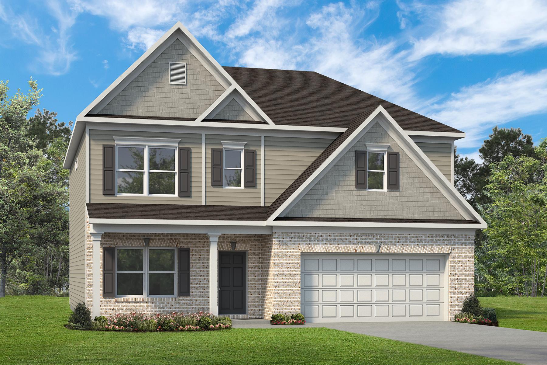 The Ellijay Plan at Garrett Preserve in Hiram, GA by Smith Douglas Homes