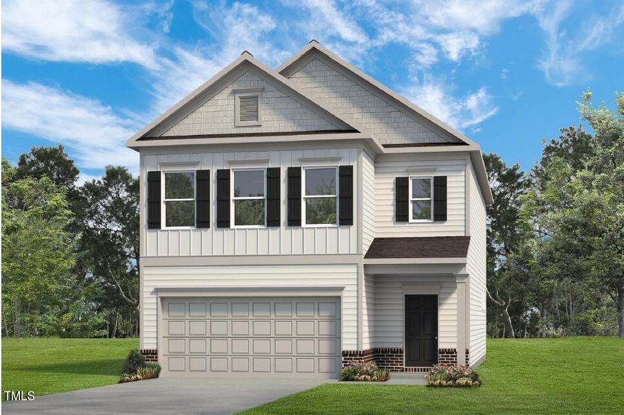 The Greenbrier II by Smith Douglas Homes in Raleigh-Durham-Chapel Hill NC