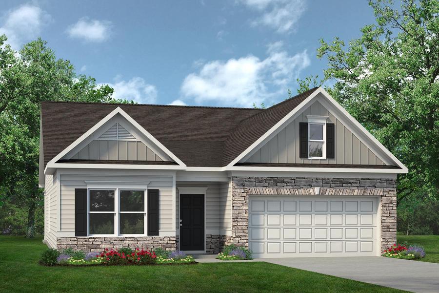 The Langford floor plan