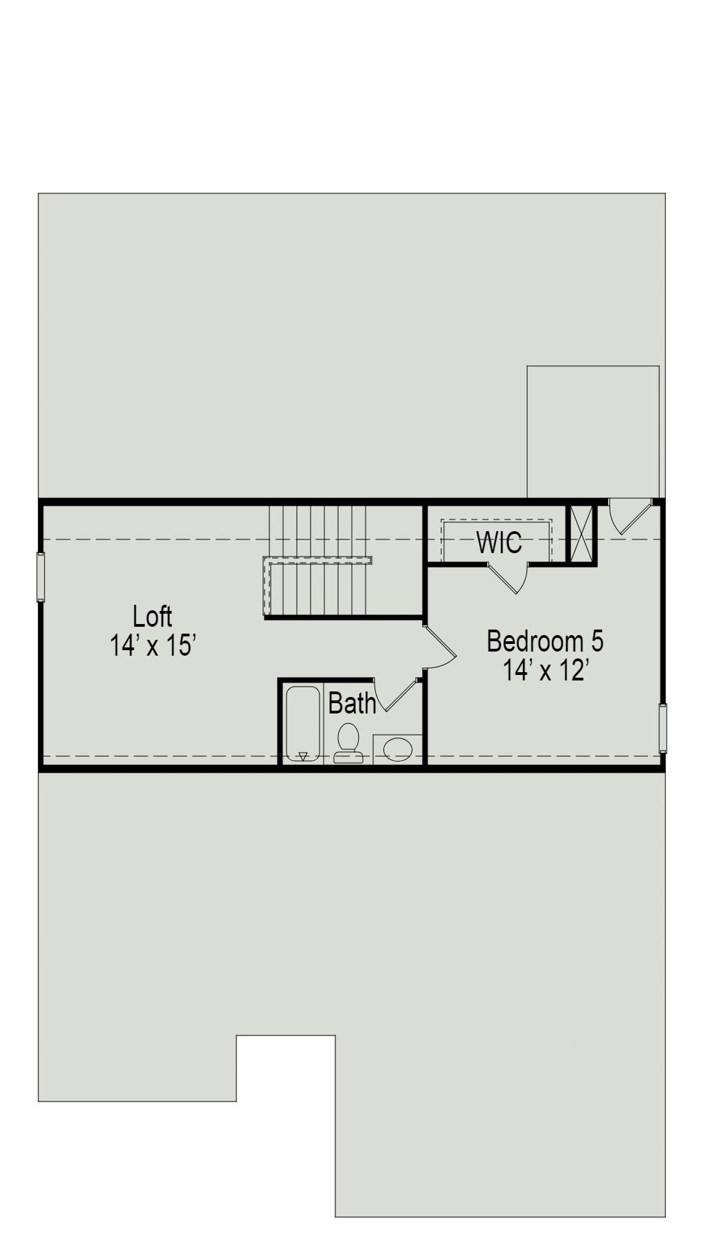 The Telfair Optional Second Floor