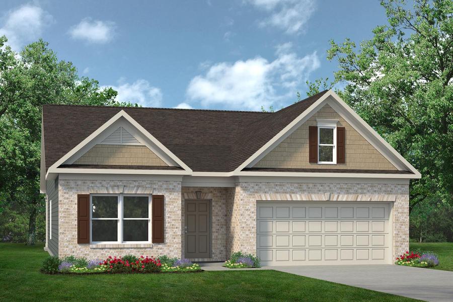 The Langford floor plan