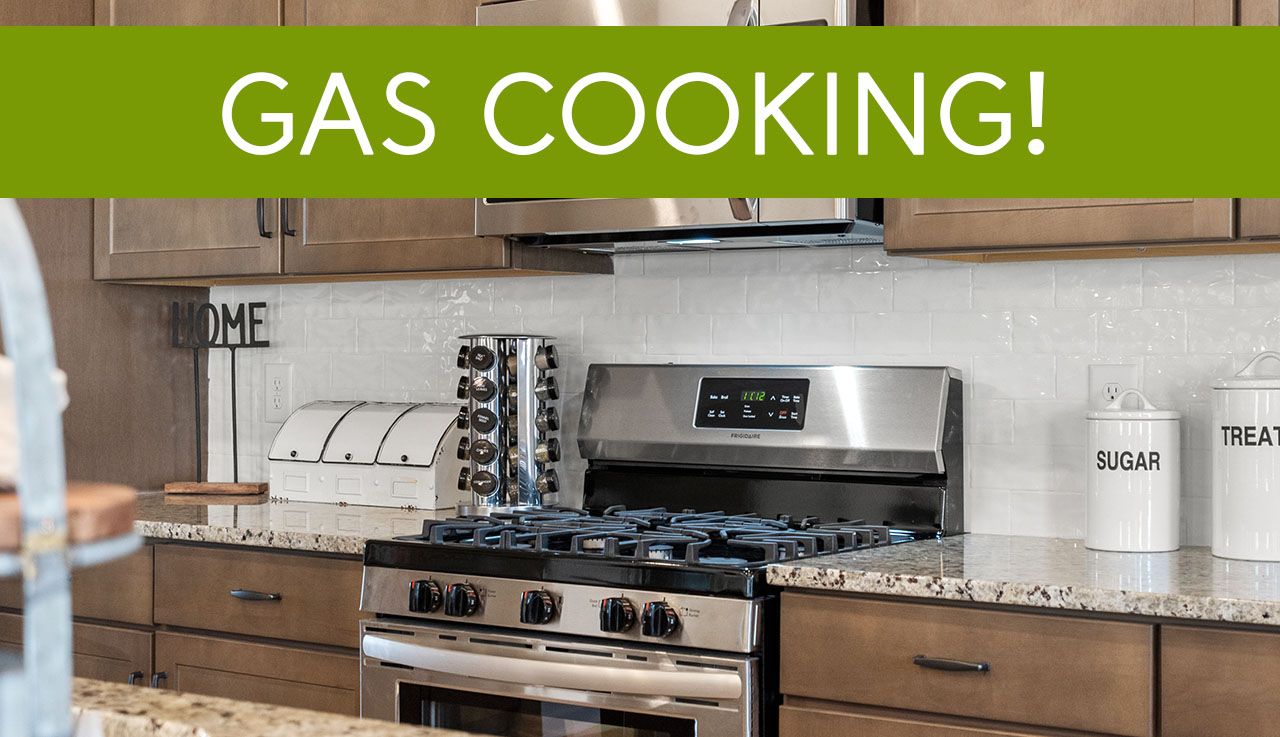 Enjoy Gas Cooking at Victoria Heights