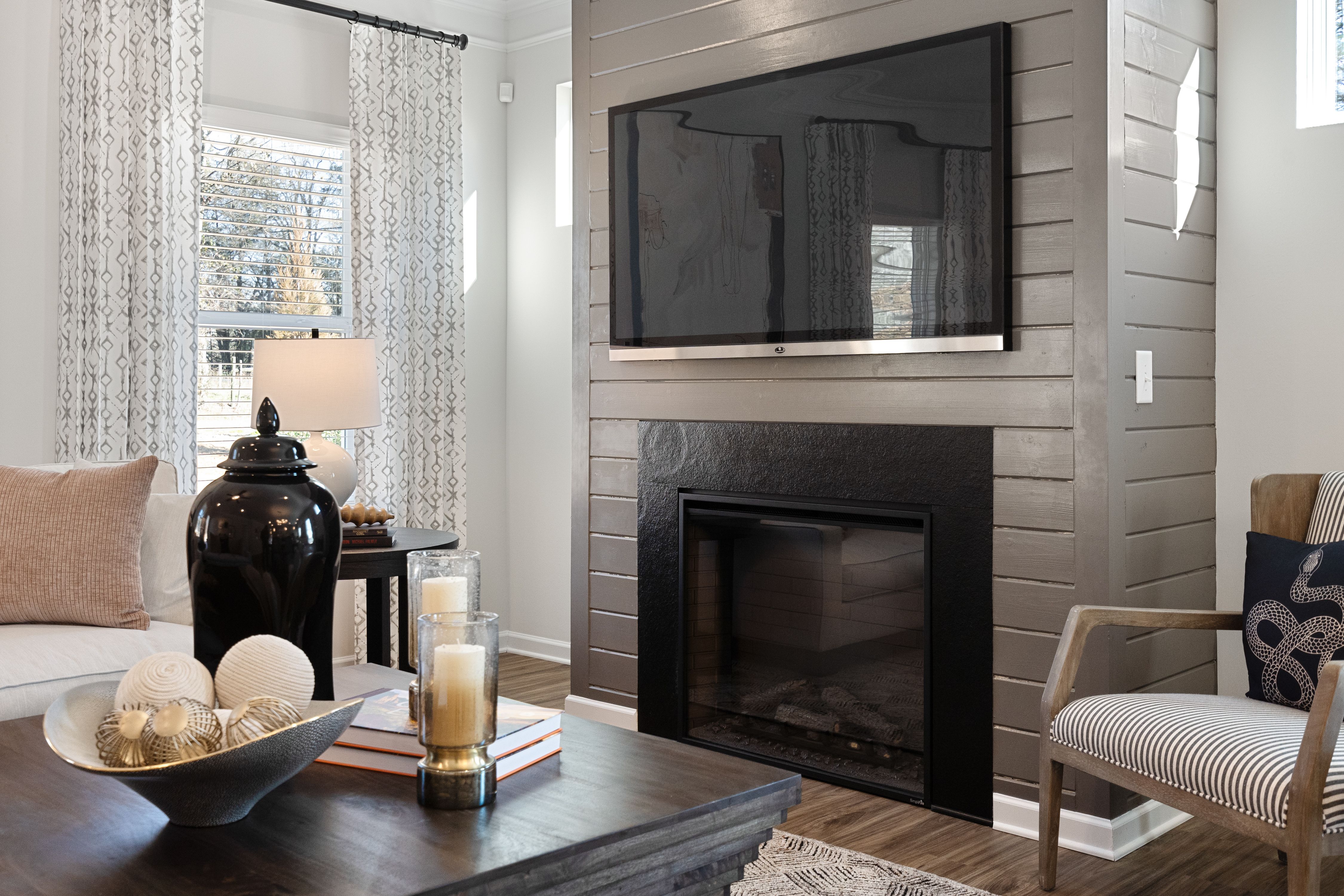 The Crawford Family Room Fireplace