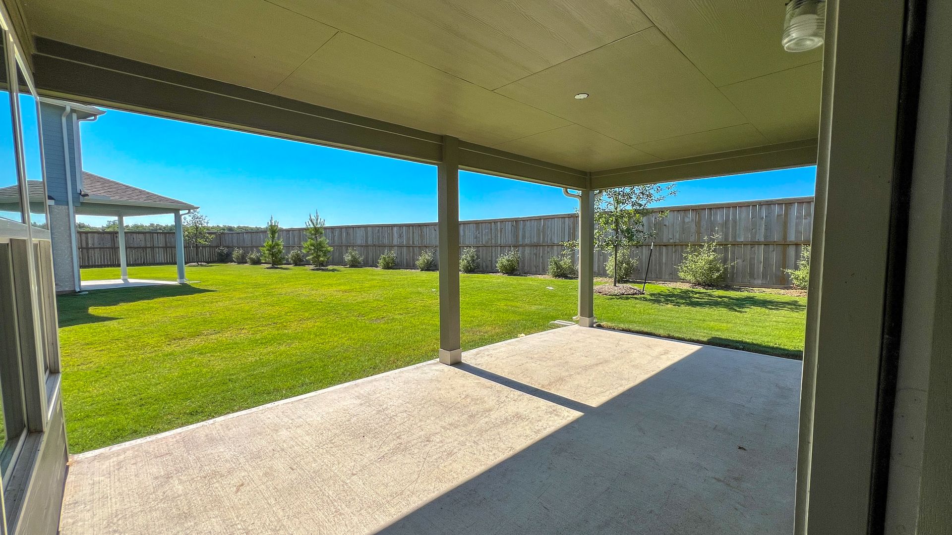 The Oakshire- Rear Covered Patio