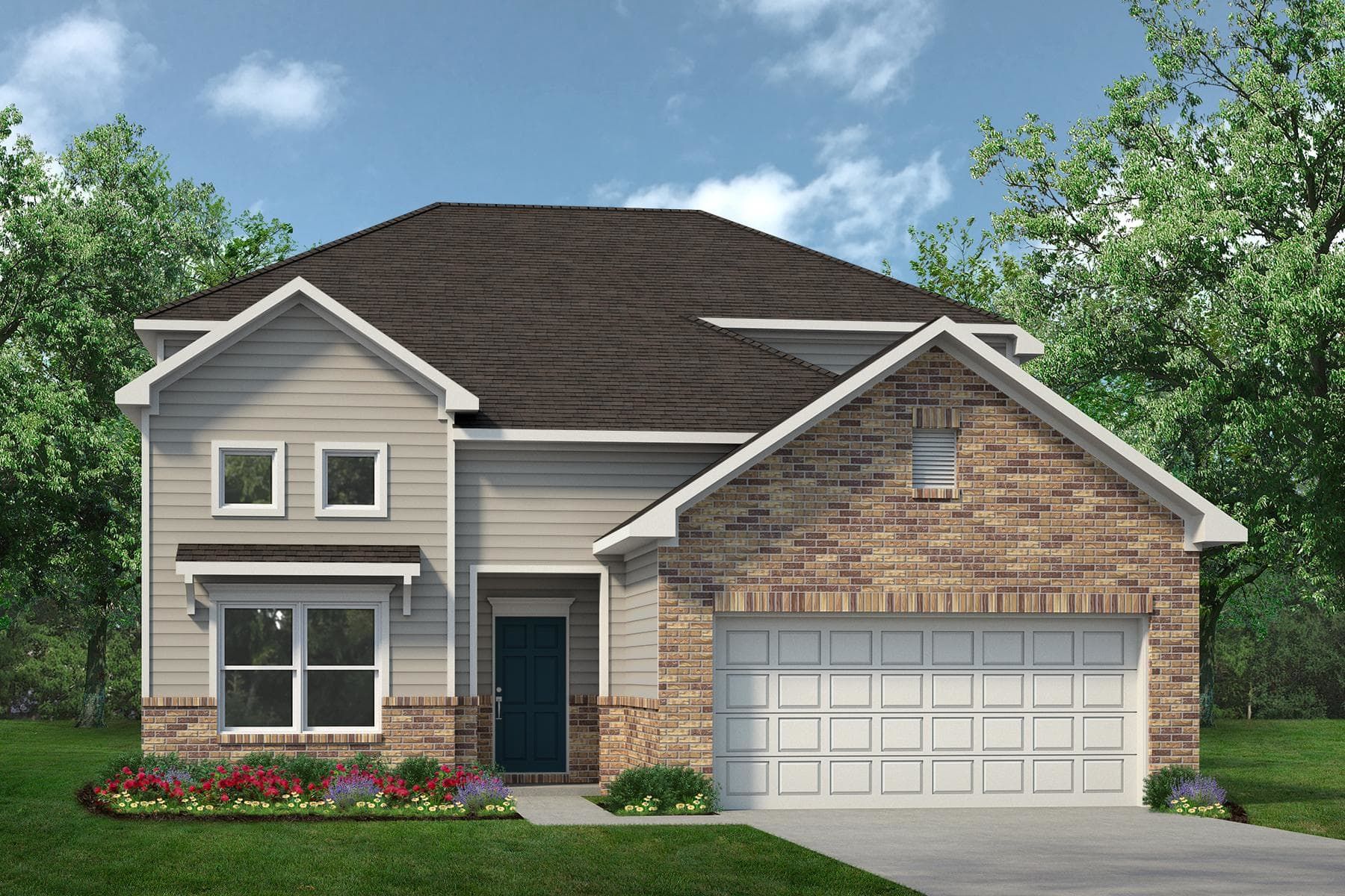 The Princeton II floor plan