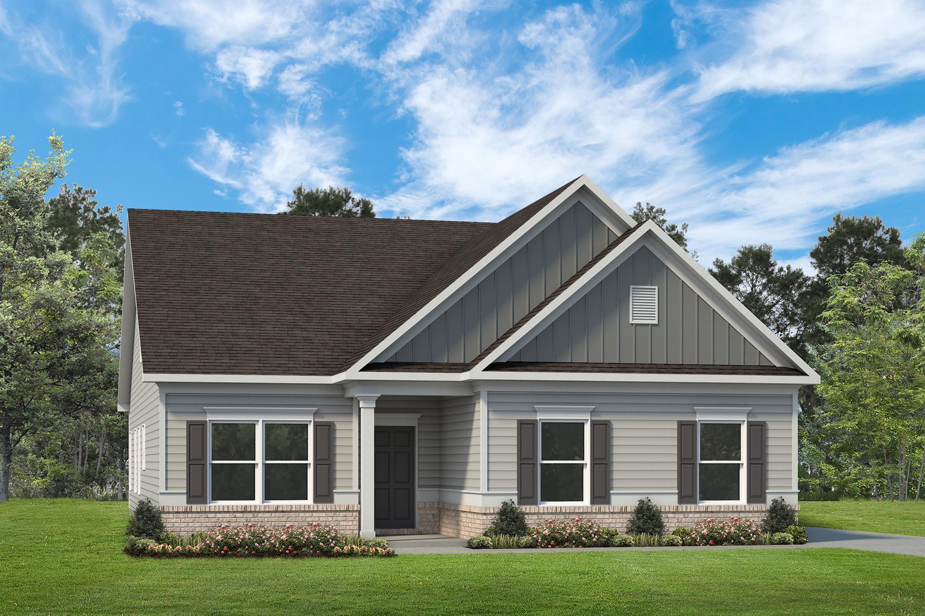 The Telfair floor plan