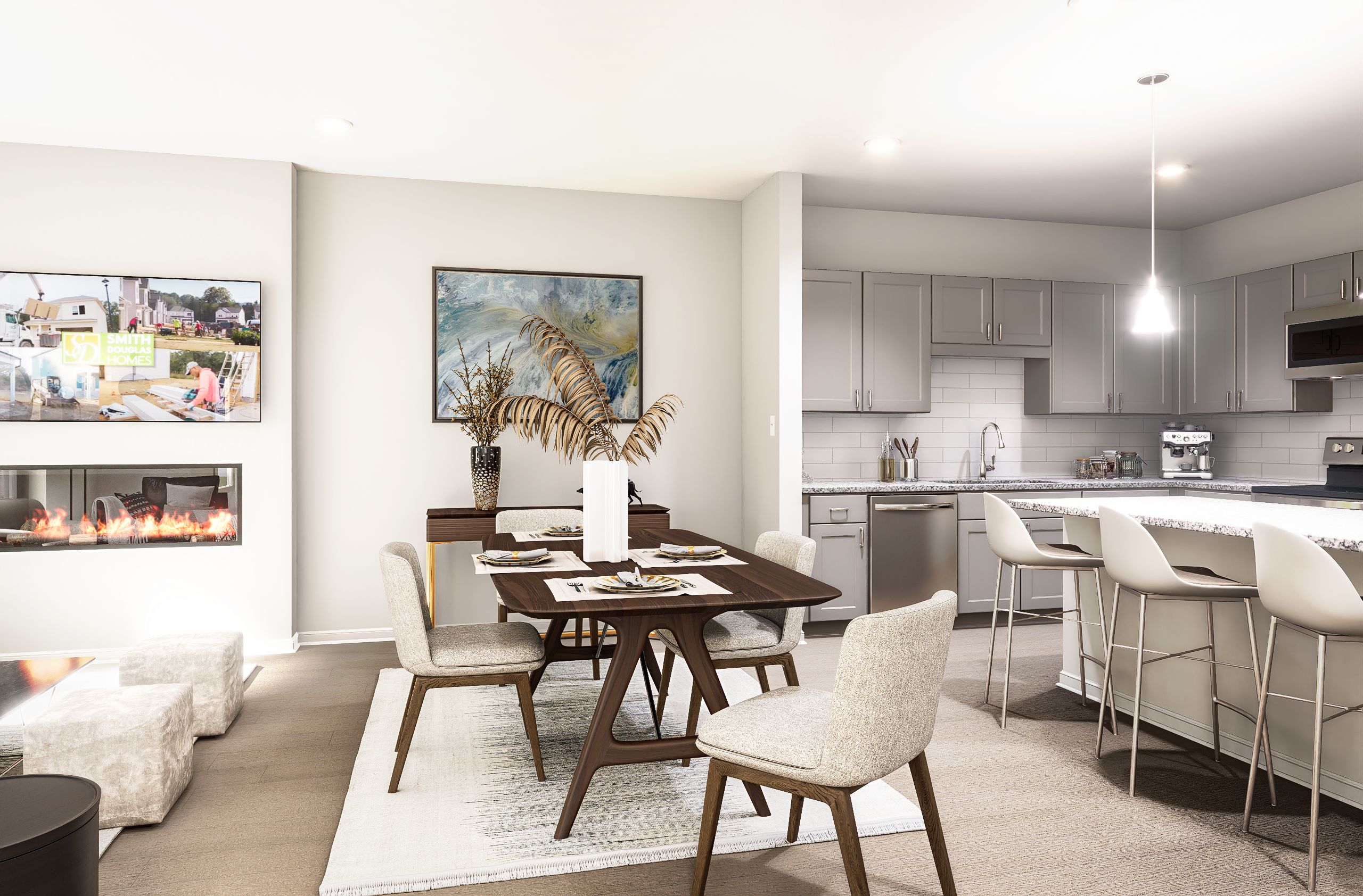 The Carson - Breakfast Area