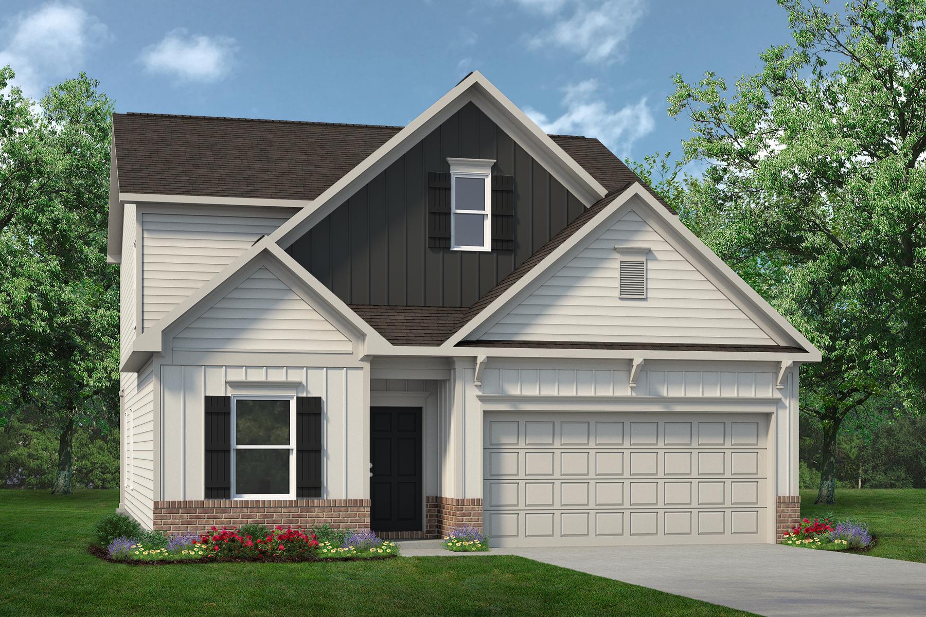 The Caldwell floor plan