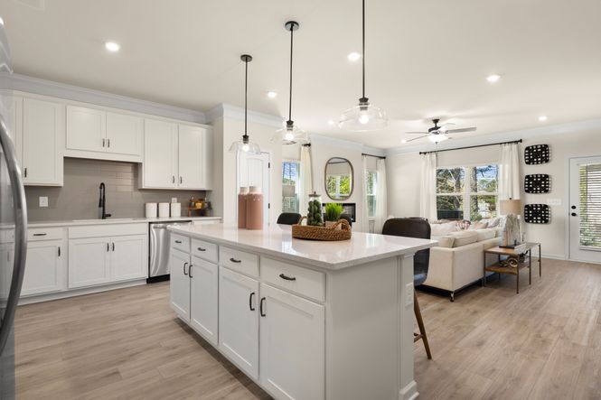 The Ellison II Interior Open Living Area