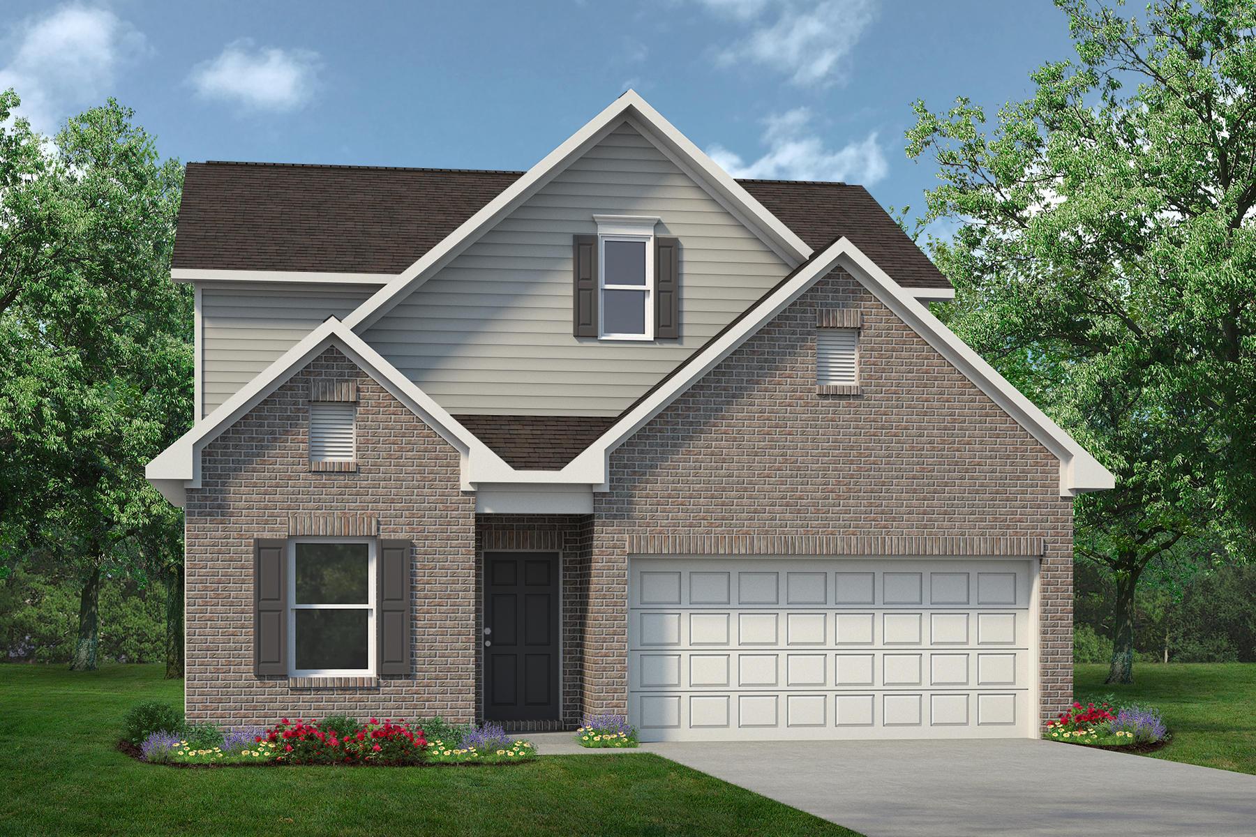 The Caldwell floor plan