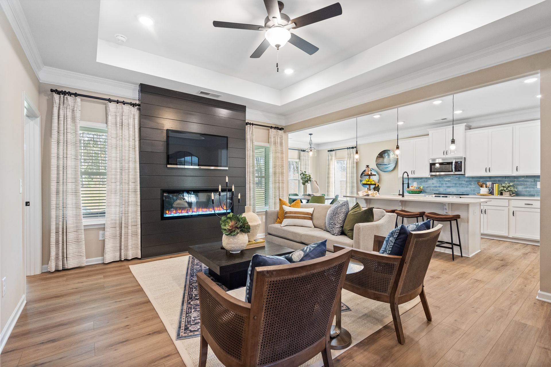 The Lancaster - Family Room