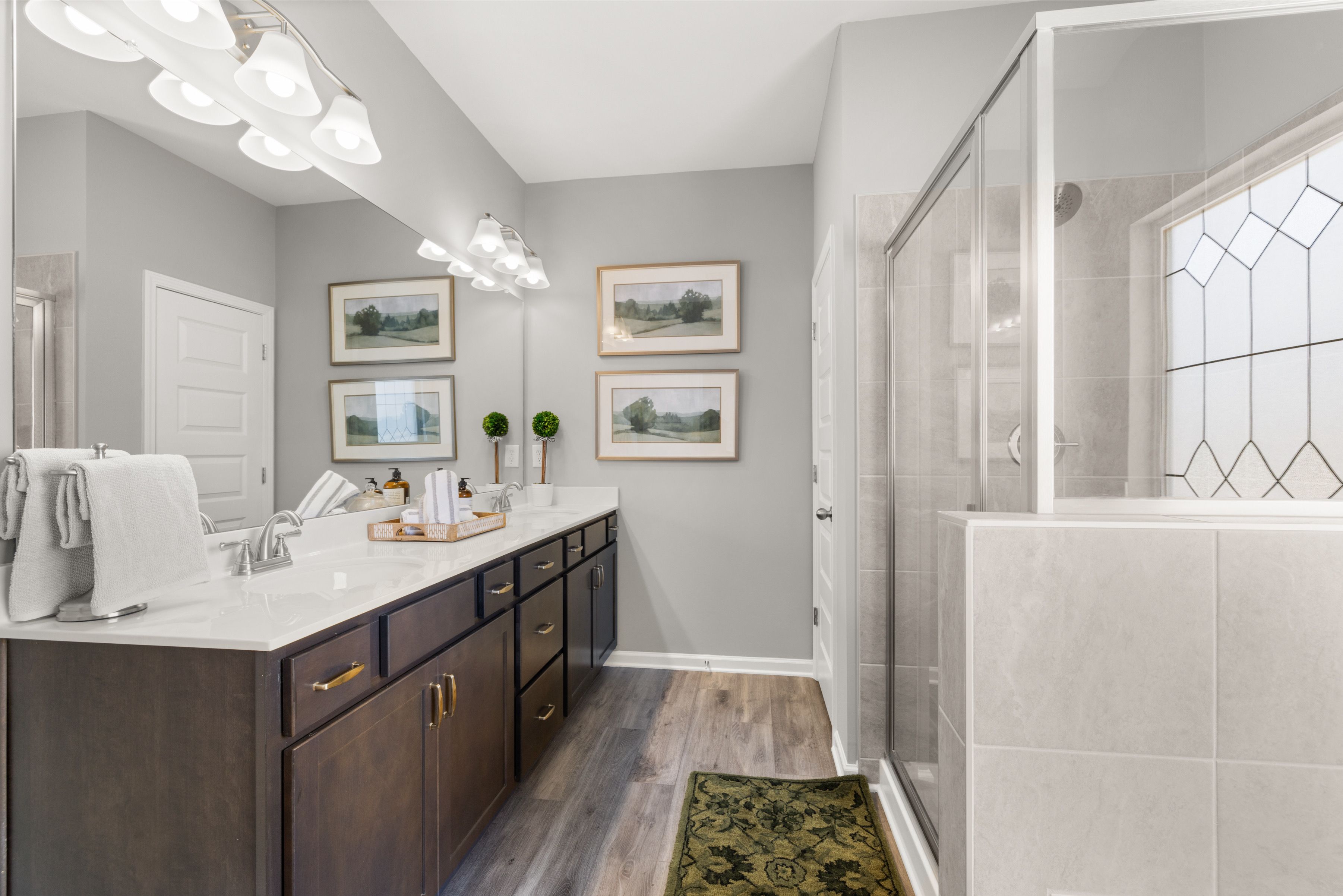 The Braselton II - Owner's Bath