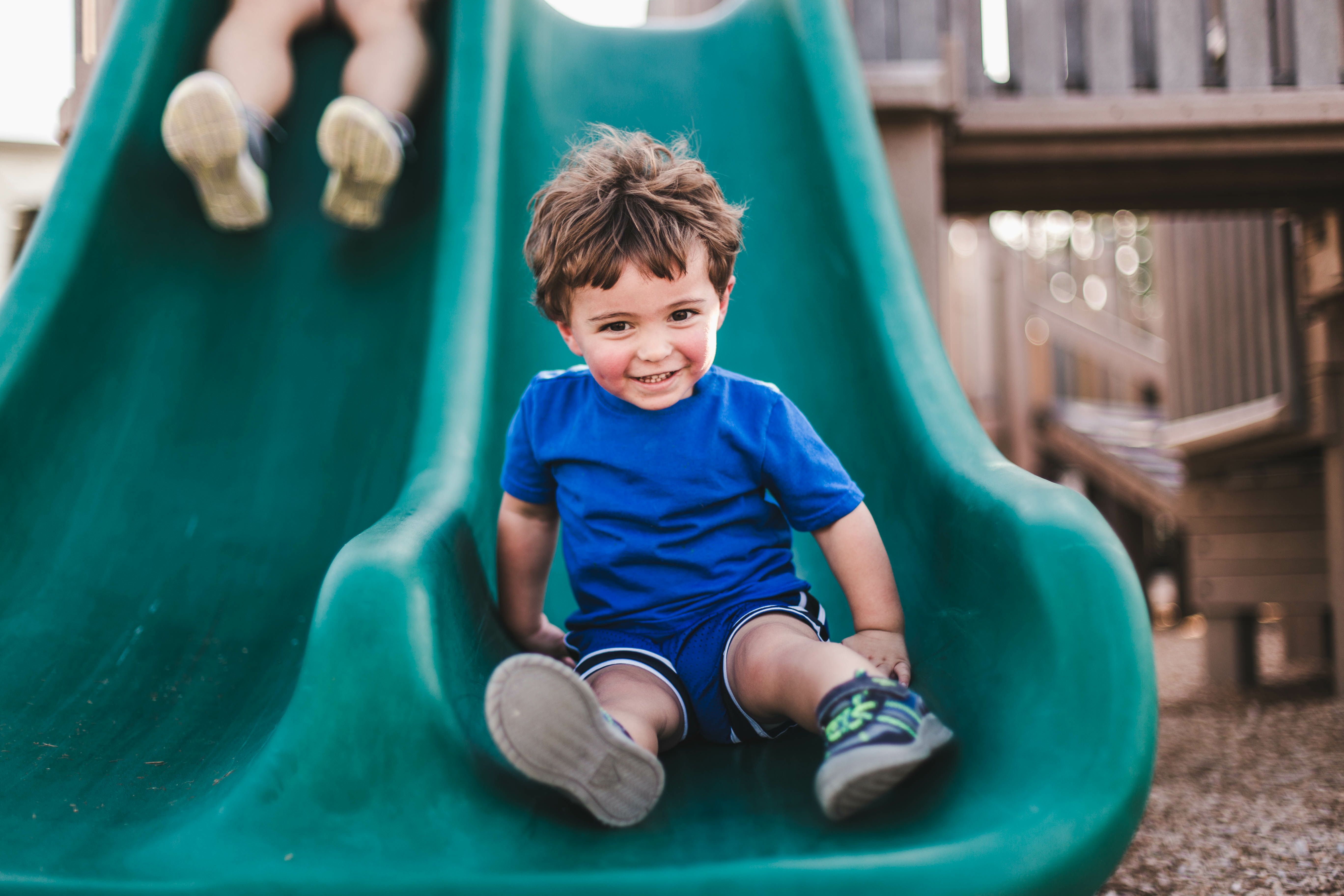 Children Enjoy Playground