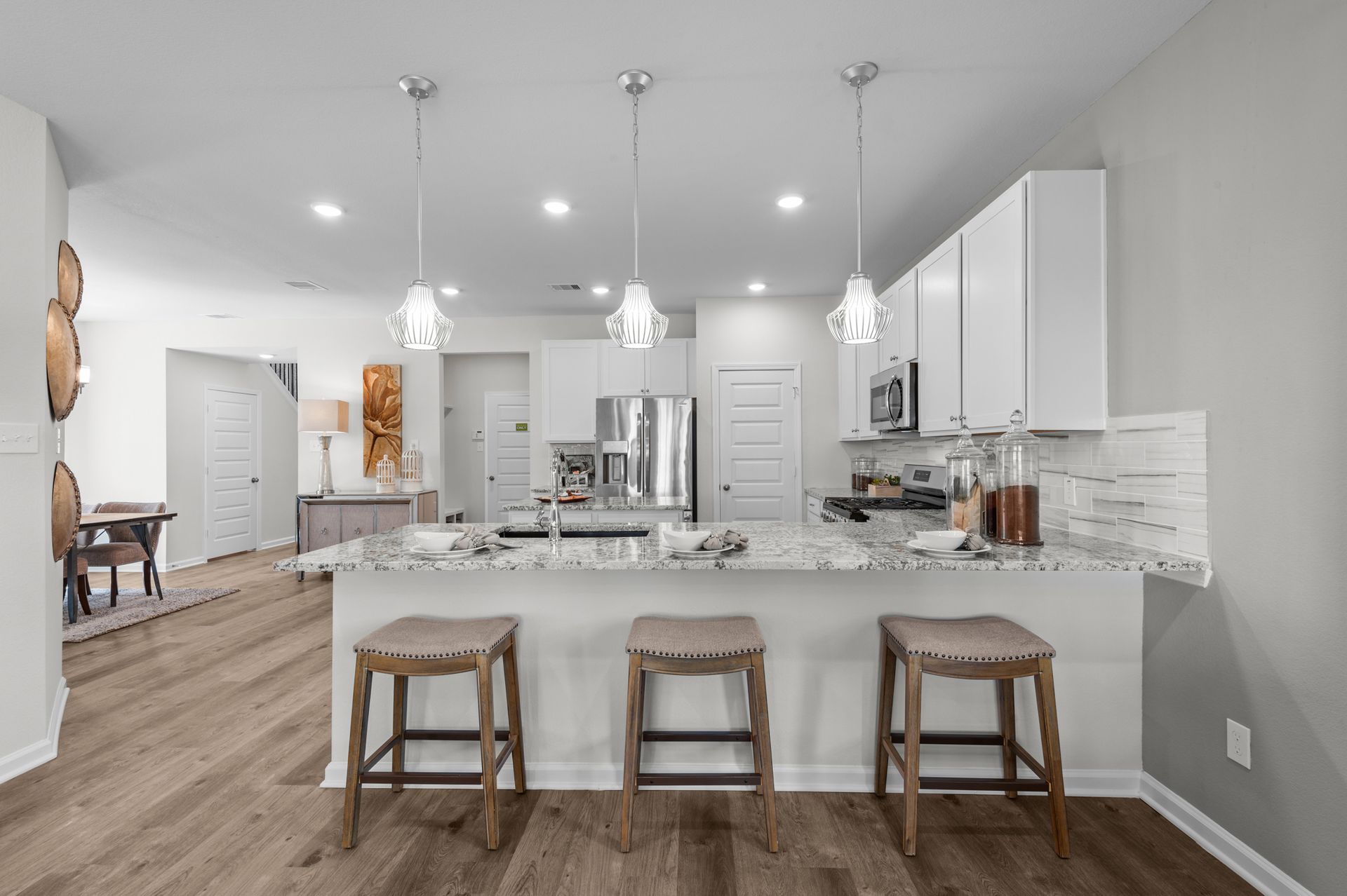 The Sparrow II- Kitchen with Island