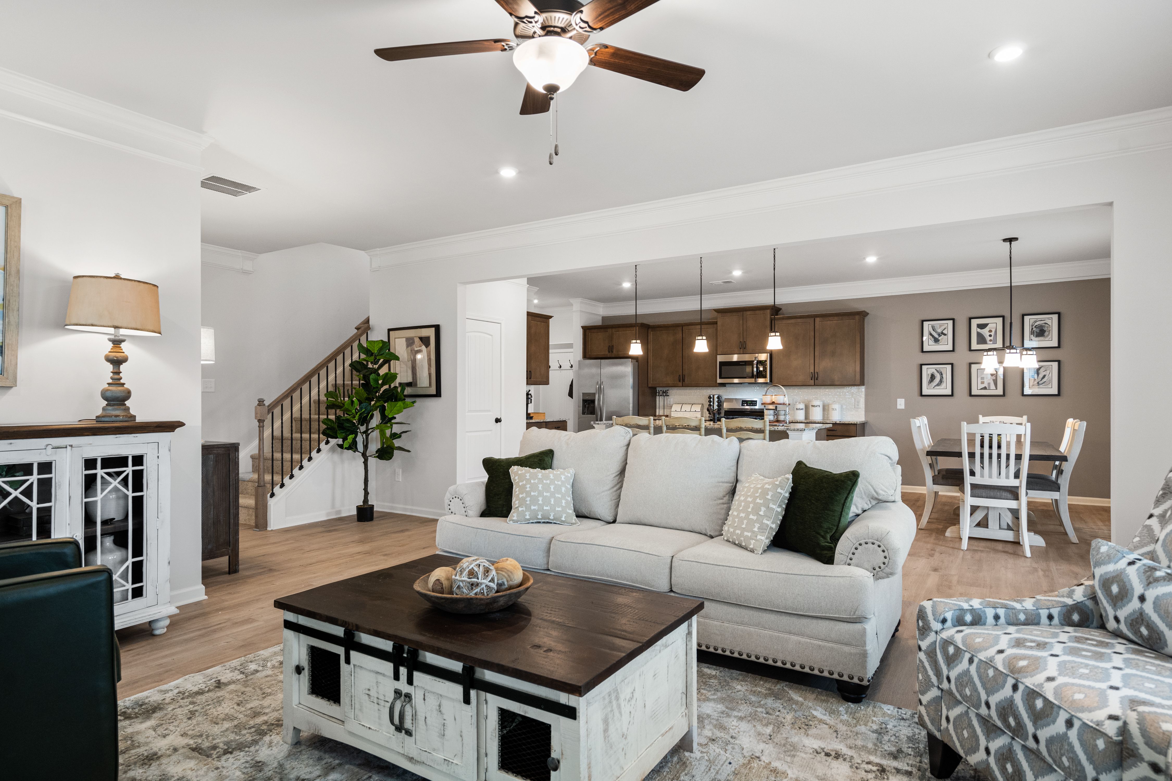 Open Living Area for the Harrington