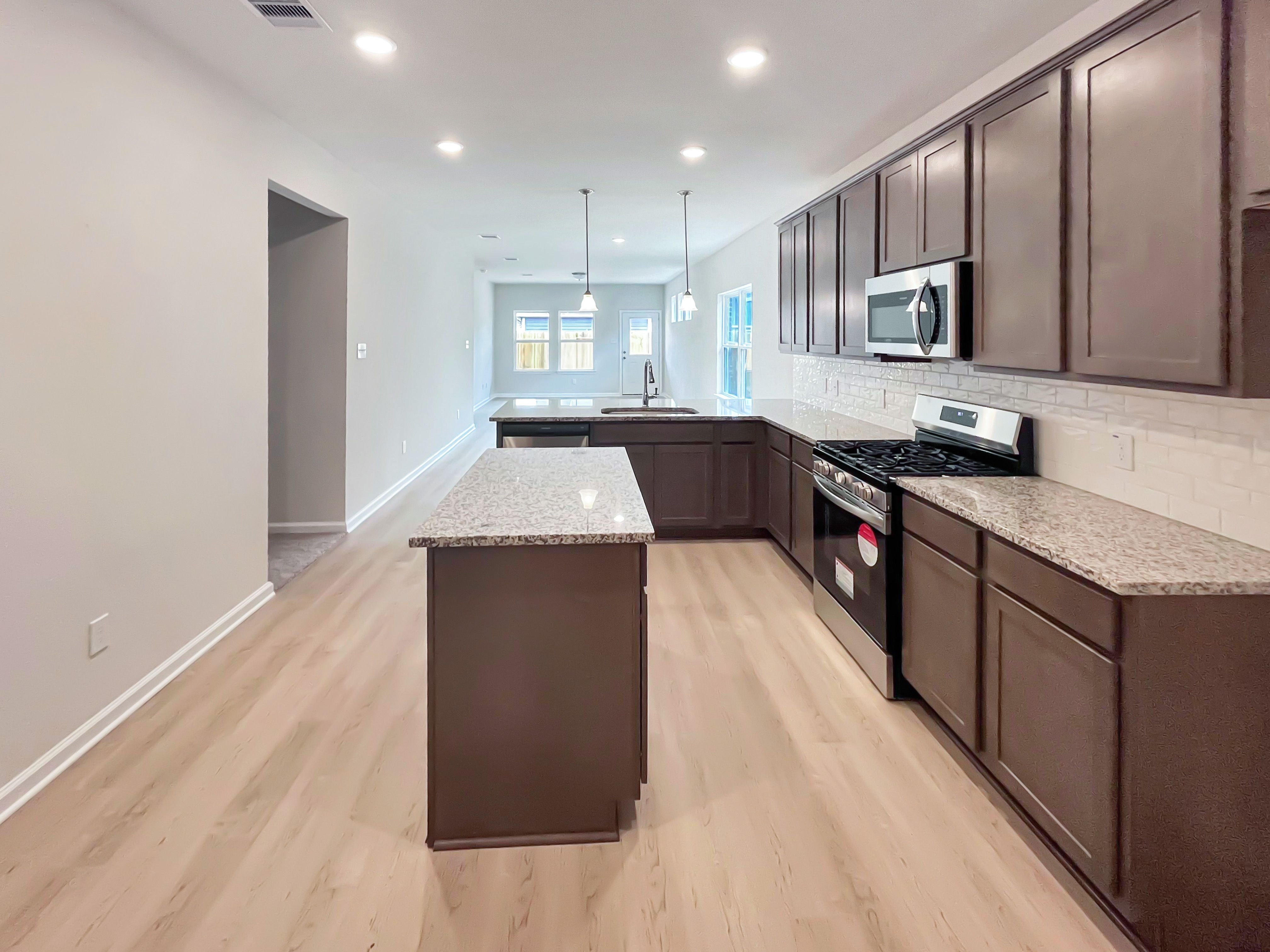 The Cardinal II- Kitchen with Optional Island