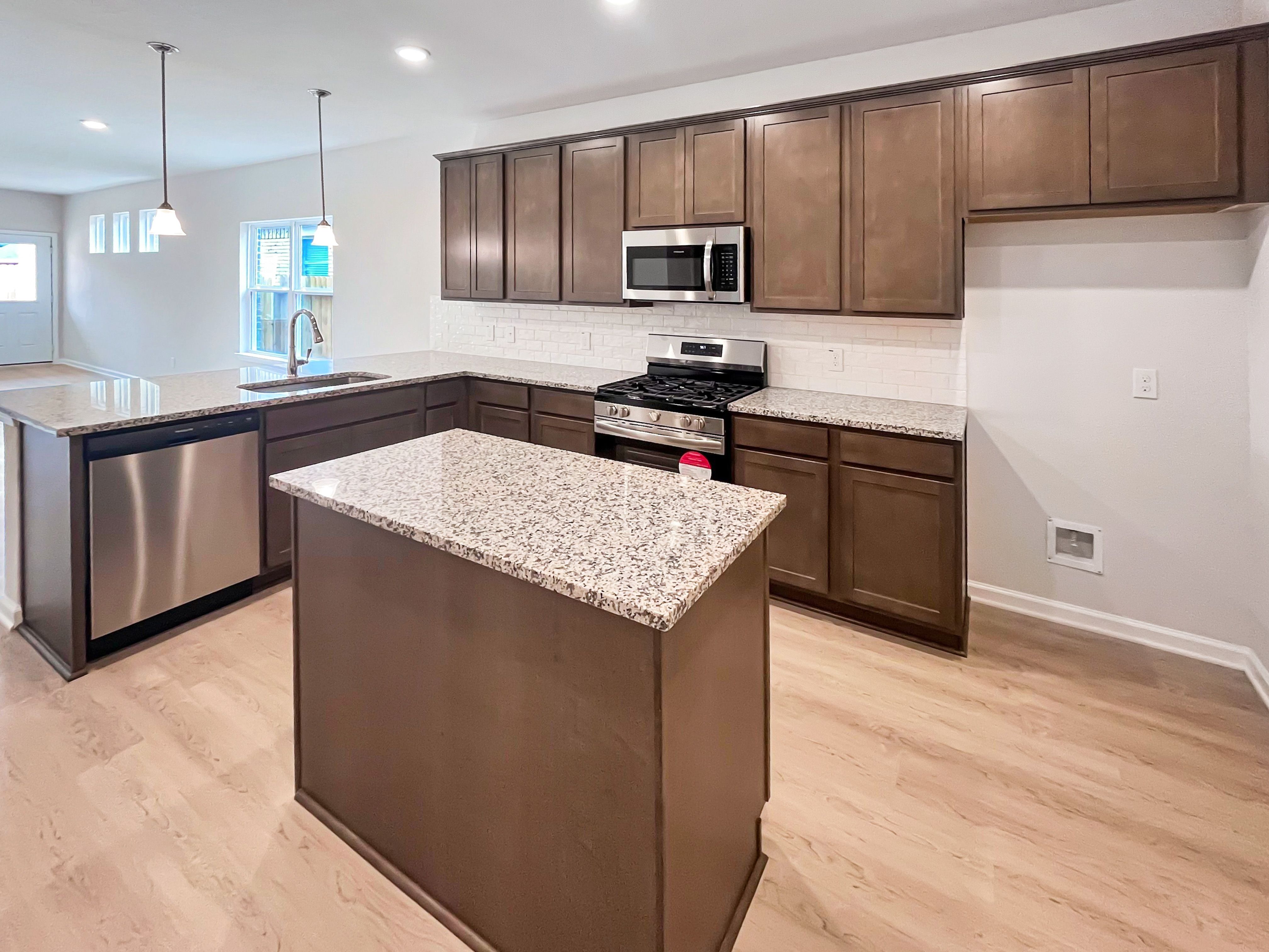 The Cardinal II- Kitchen with Optional Island