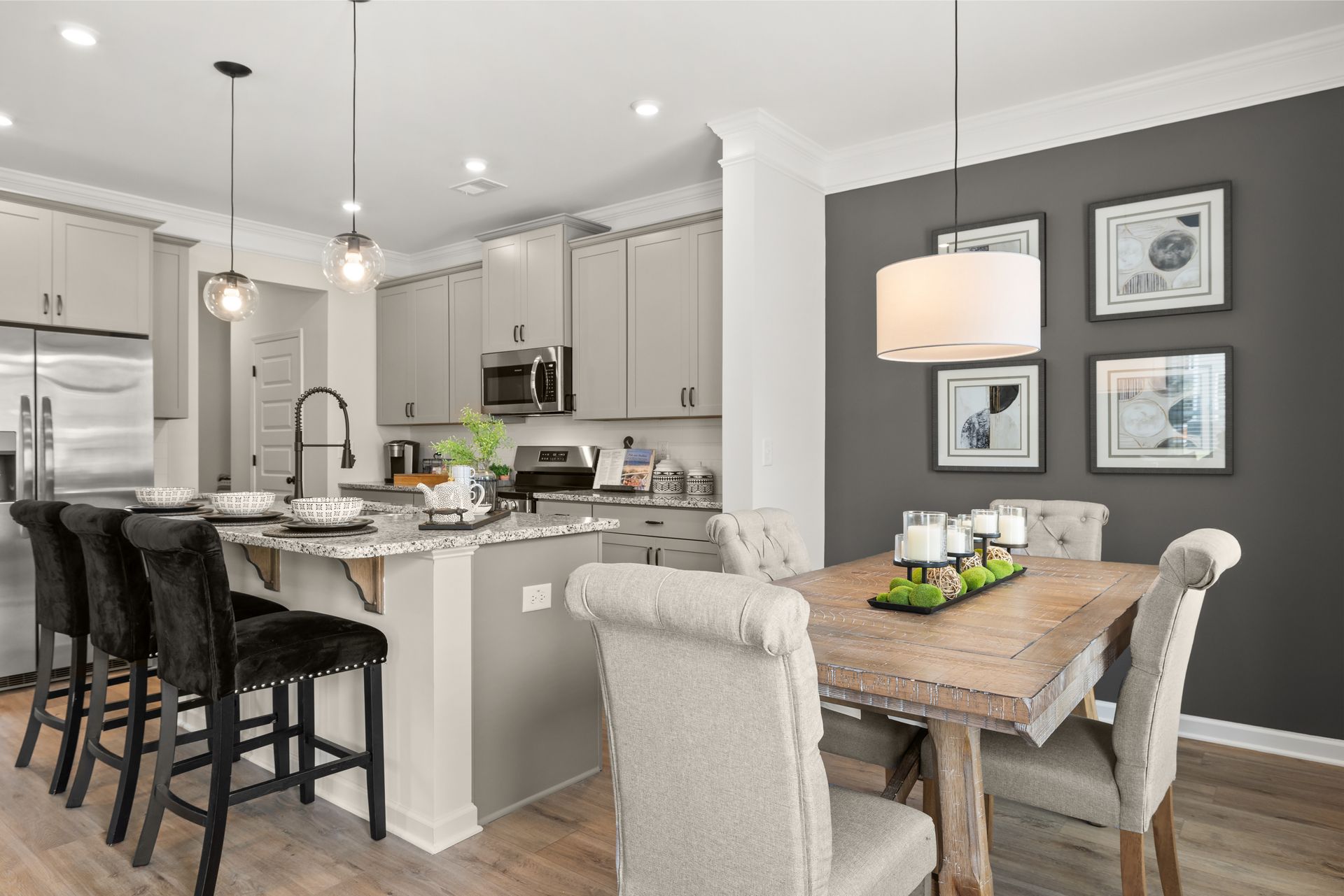 The Norwood II - Kitchen & Dining Area