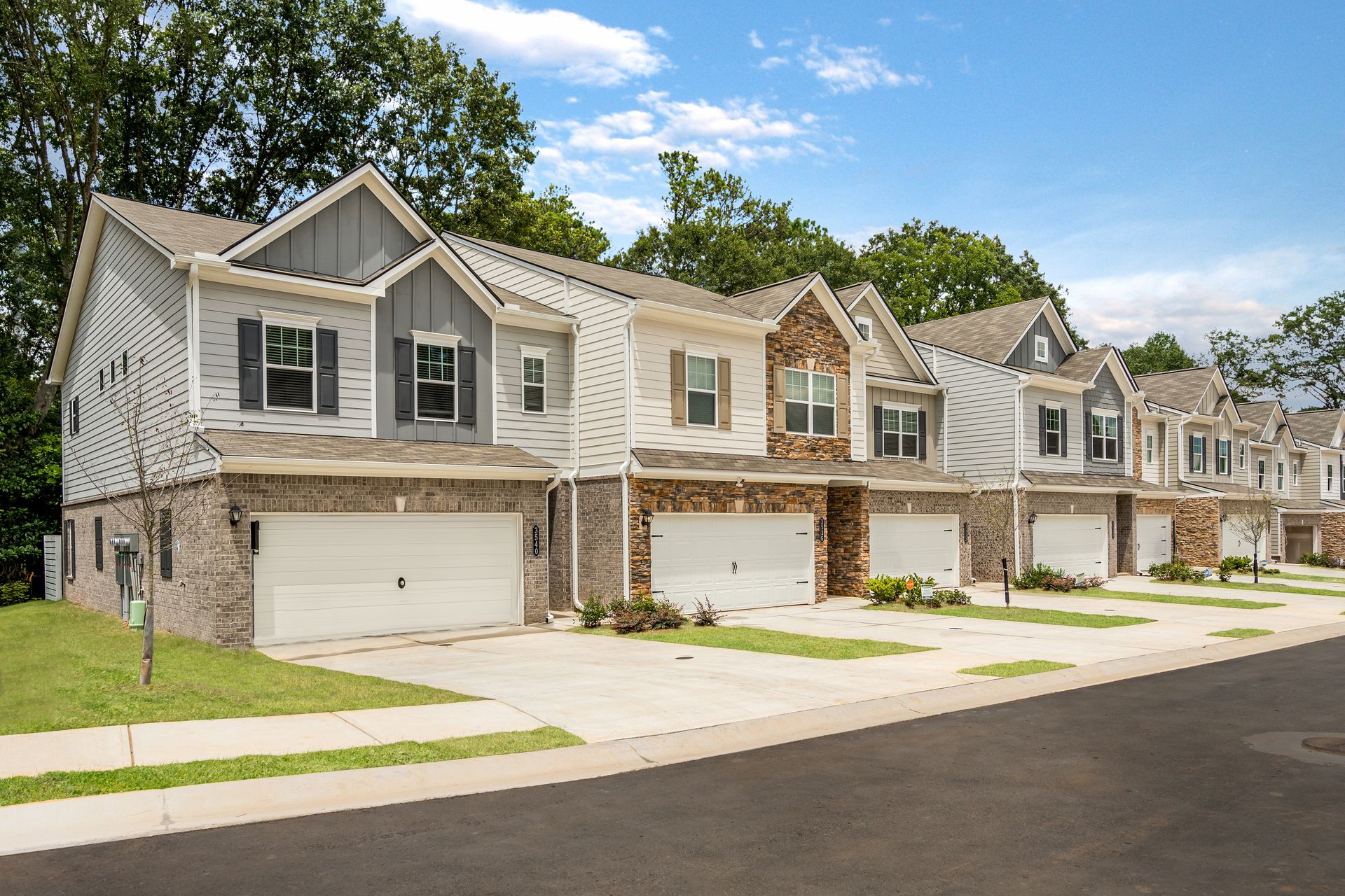 Rendering of Future Townhomes