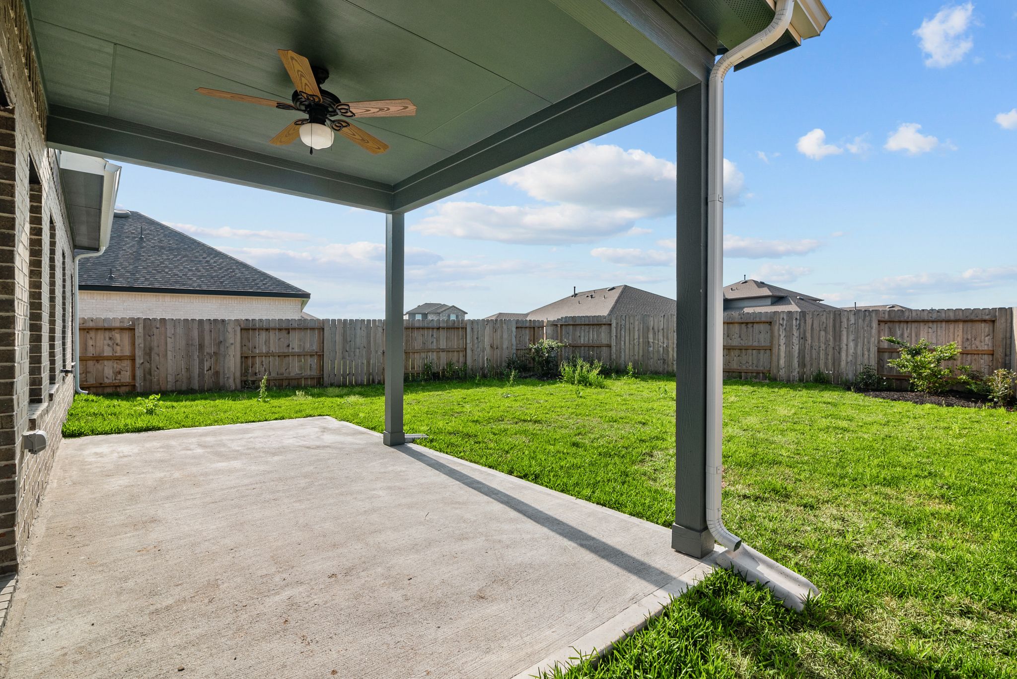 The Waring III- Rear Covered Patio