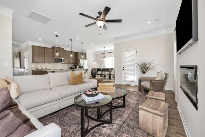 The Braselton II - Living Room