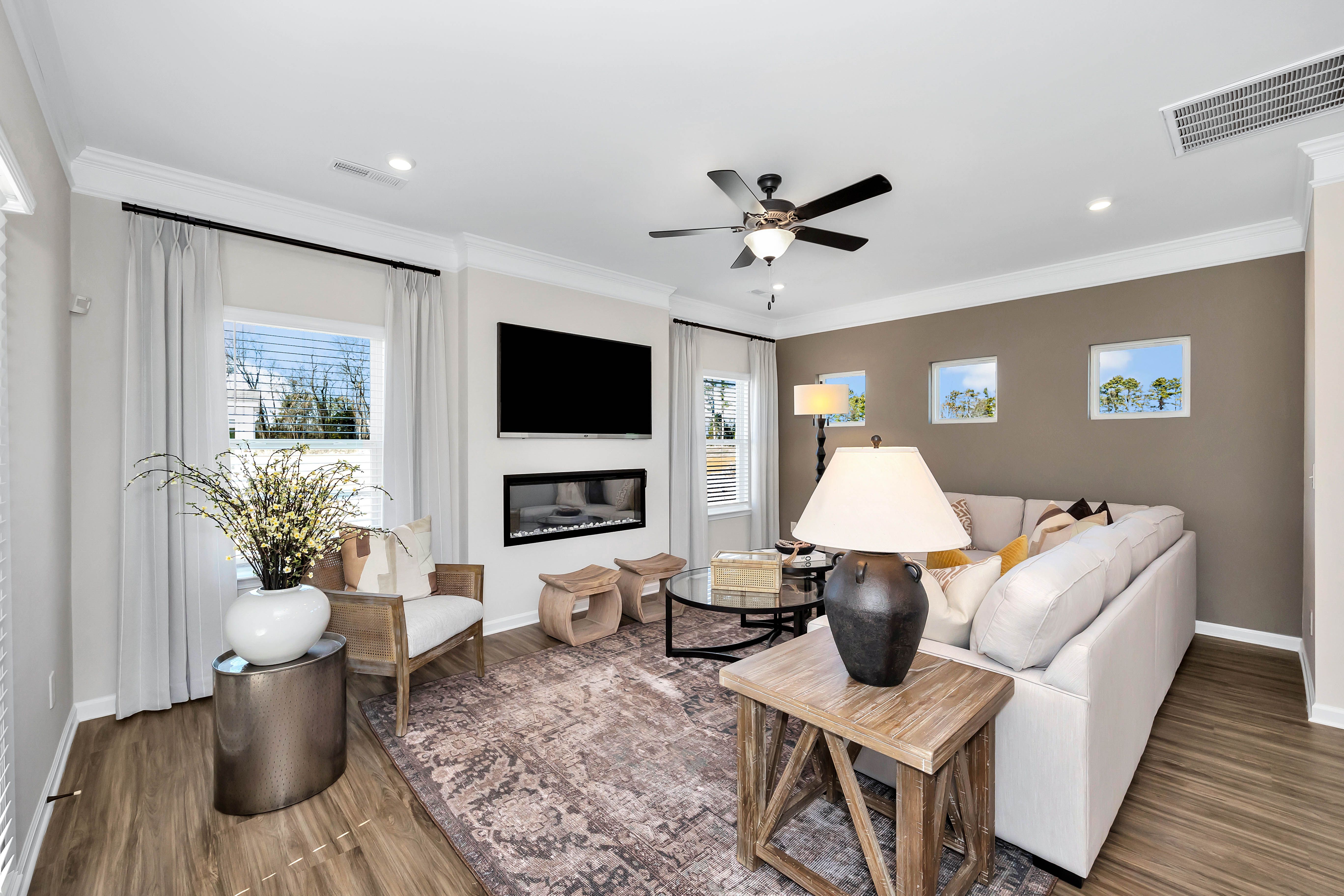The Braselton II - Living Room
