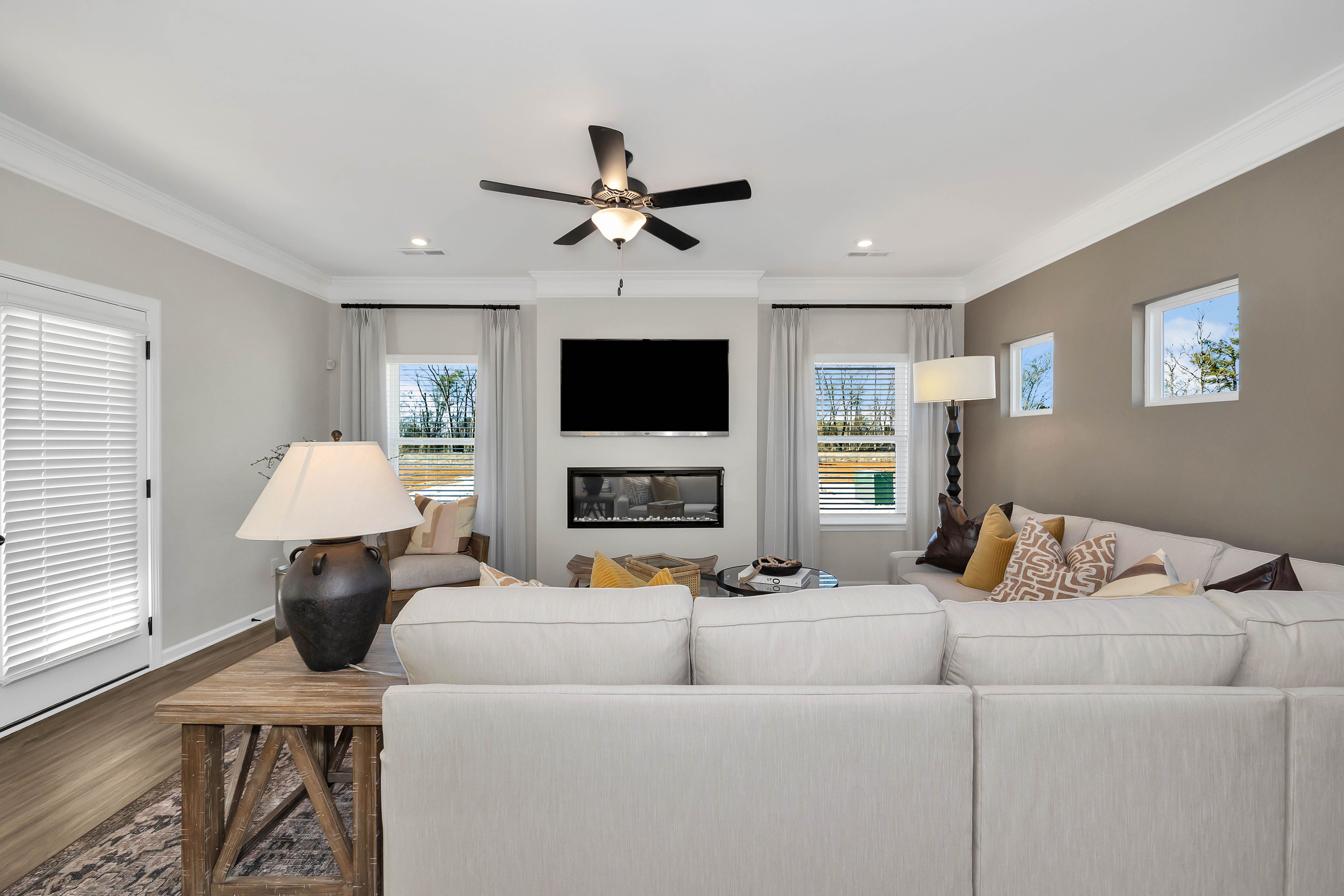 The Braselton II - Living Room