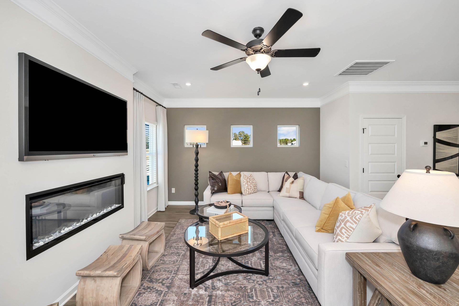 The Braselton II - Living Room