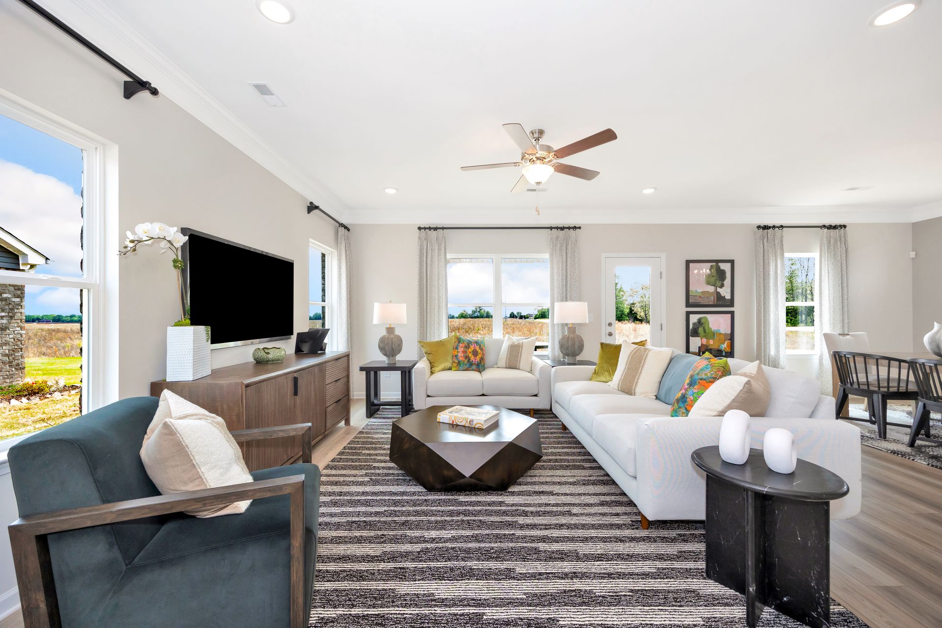 The Greenbrier II - Living Room