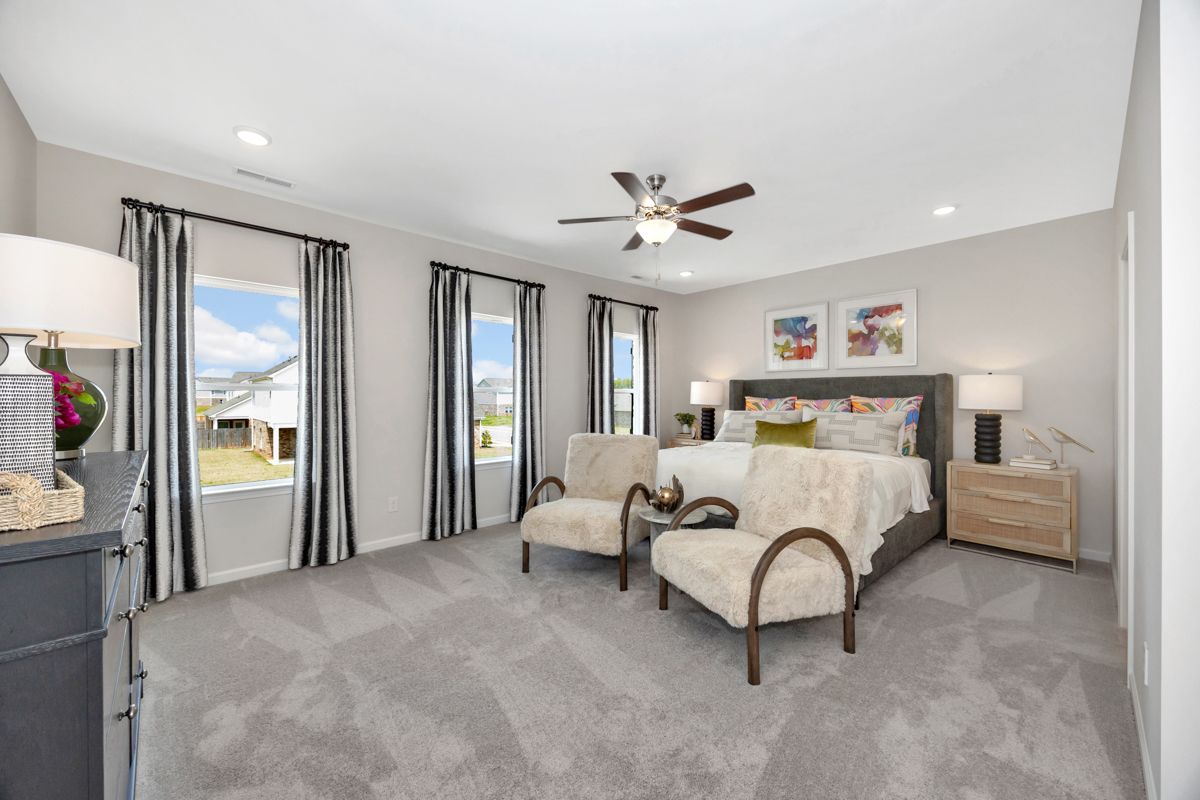 The Greenbrier II - Primary Bedroom