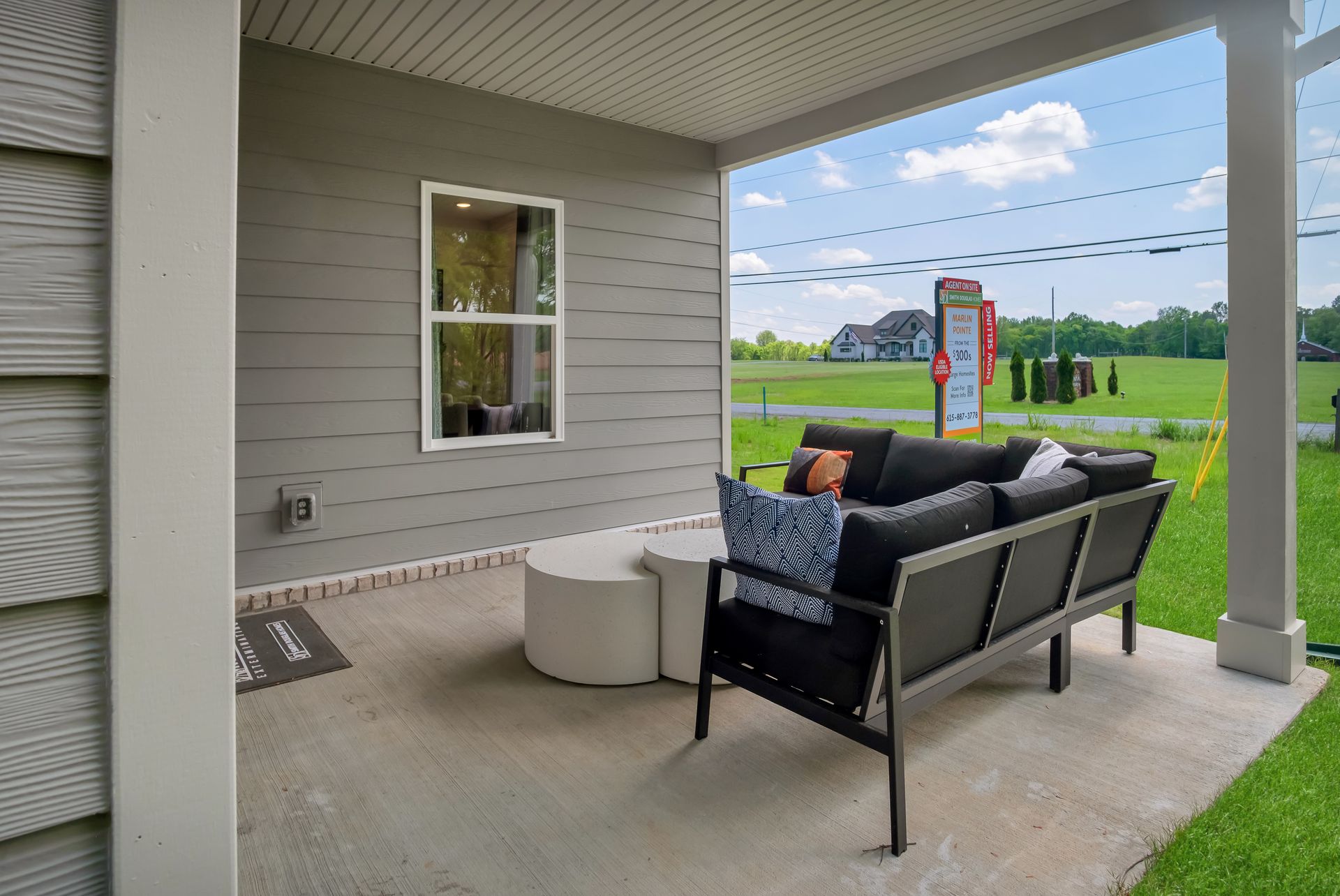 The Avondale- Covered patio