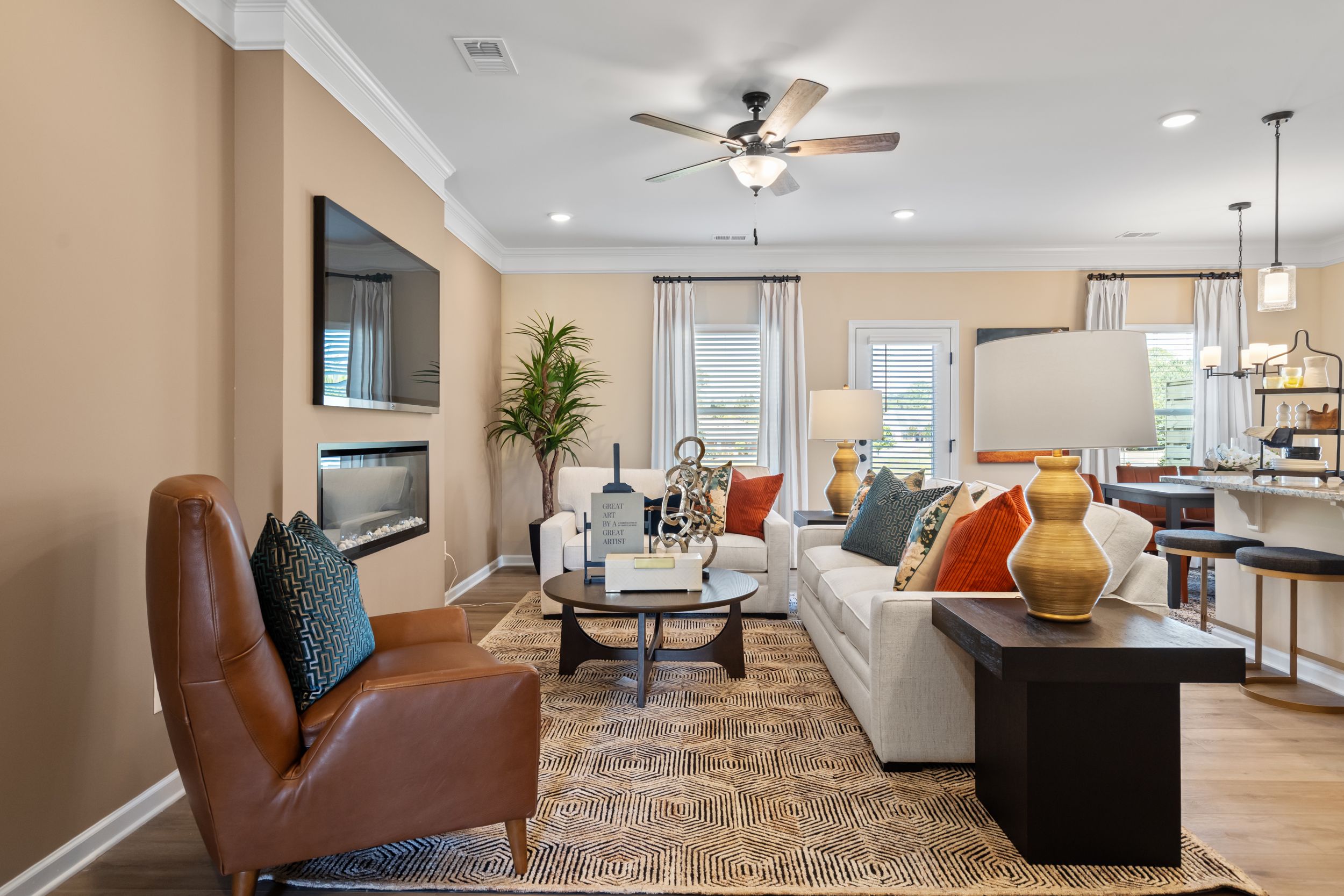 The Norwood II- Living Room