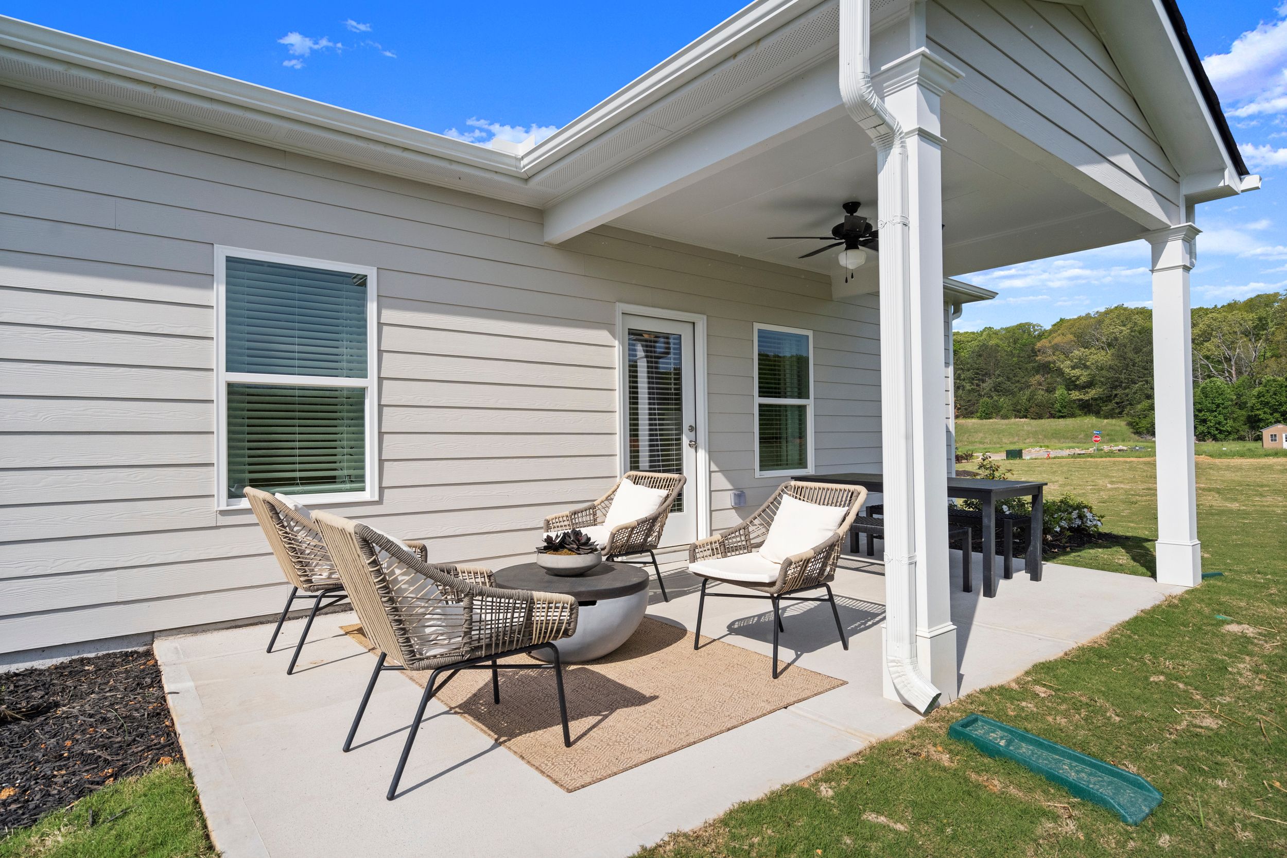 The Pearson - Optional Half Covered Patio