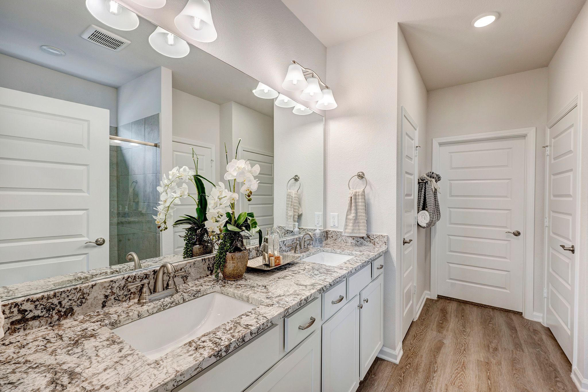 The Robin II- Primary Bathroom with Large Walk-in Shower