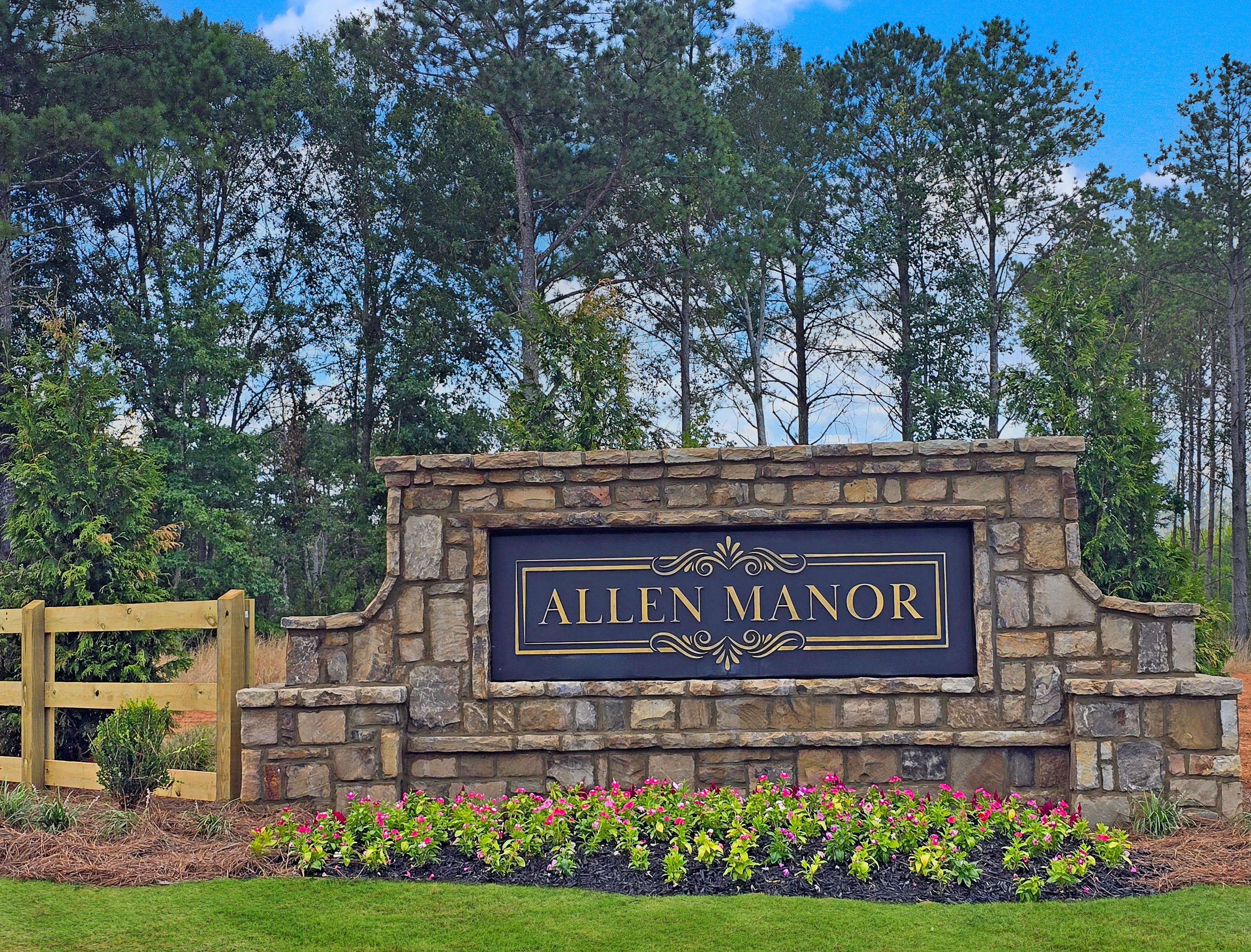 Allen Manor Entrance