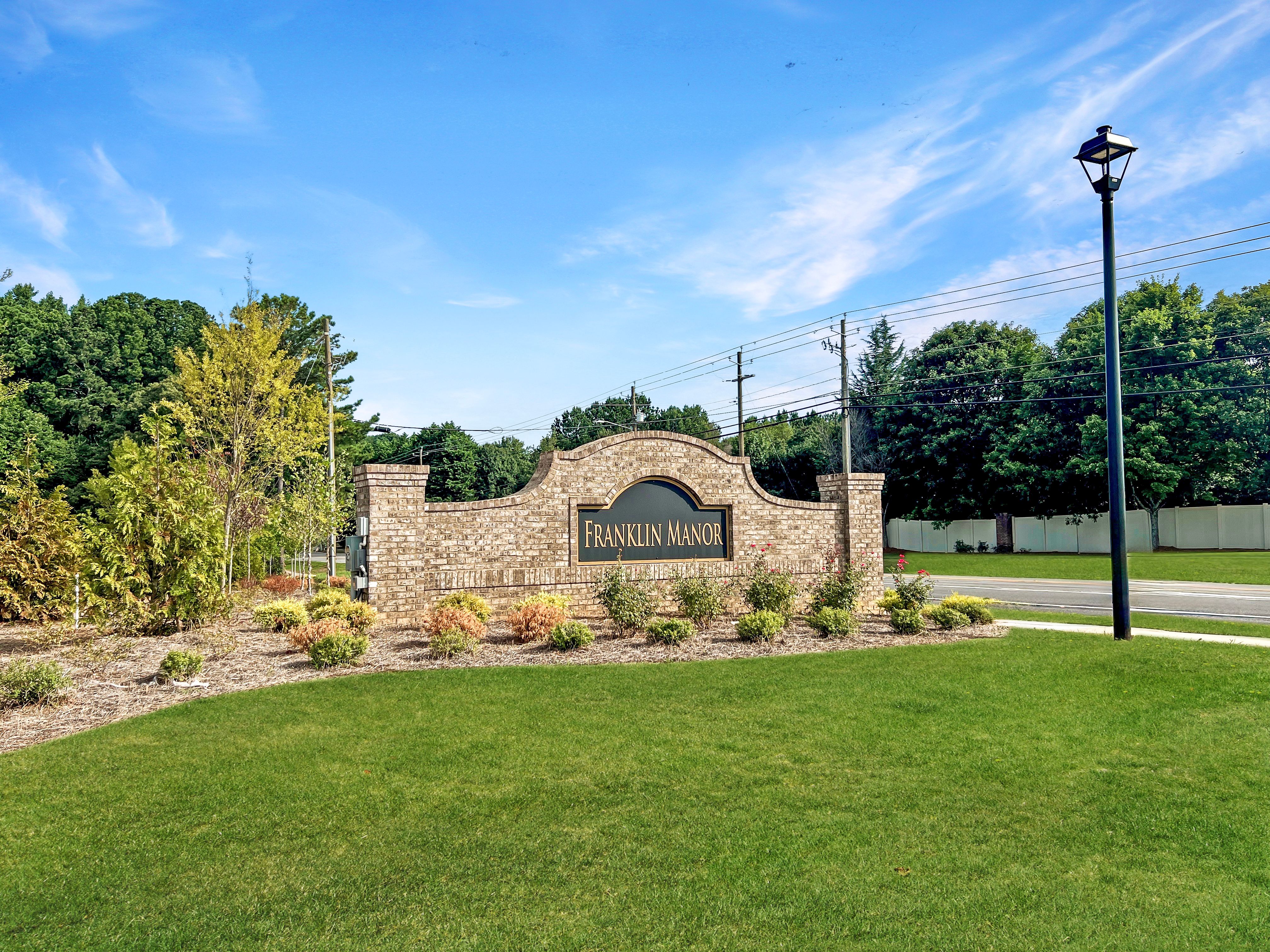 Franklin Manor Entrance