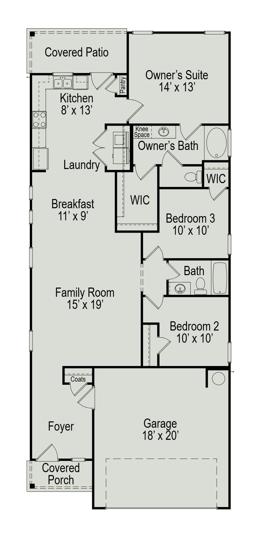 The Blue Jay II Floorplan