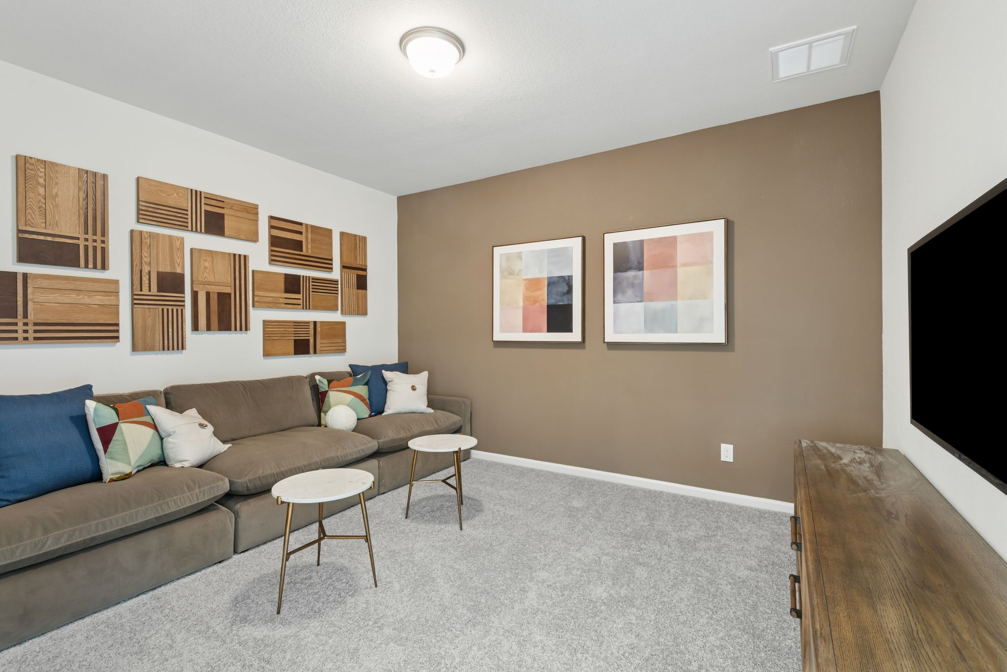 The Princeton II- Upstairs Media Room