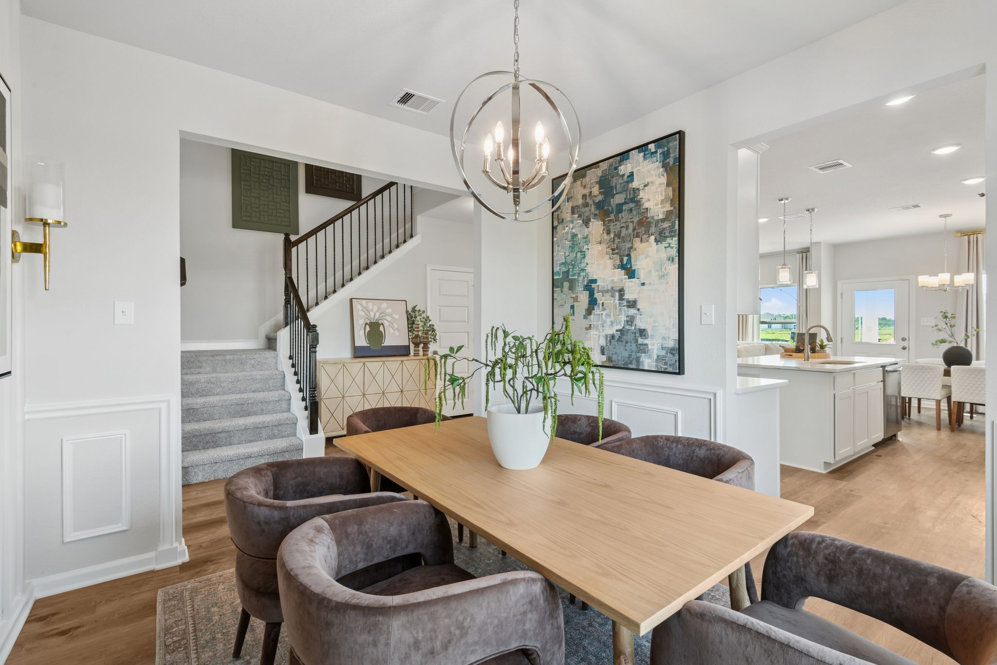 The Princeton II- Formal Dining Room near Foyer
