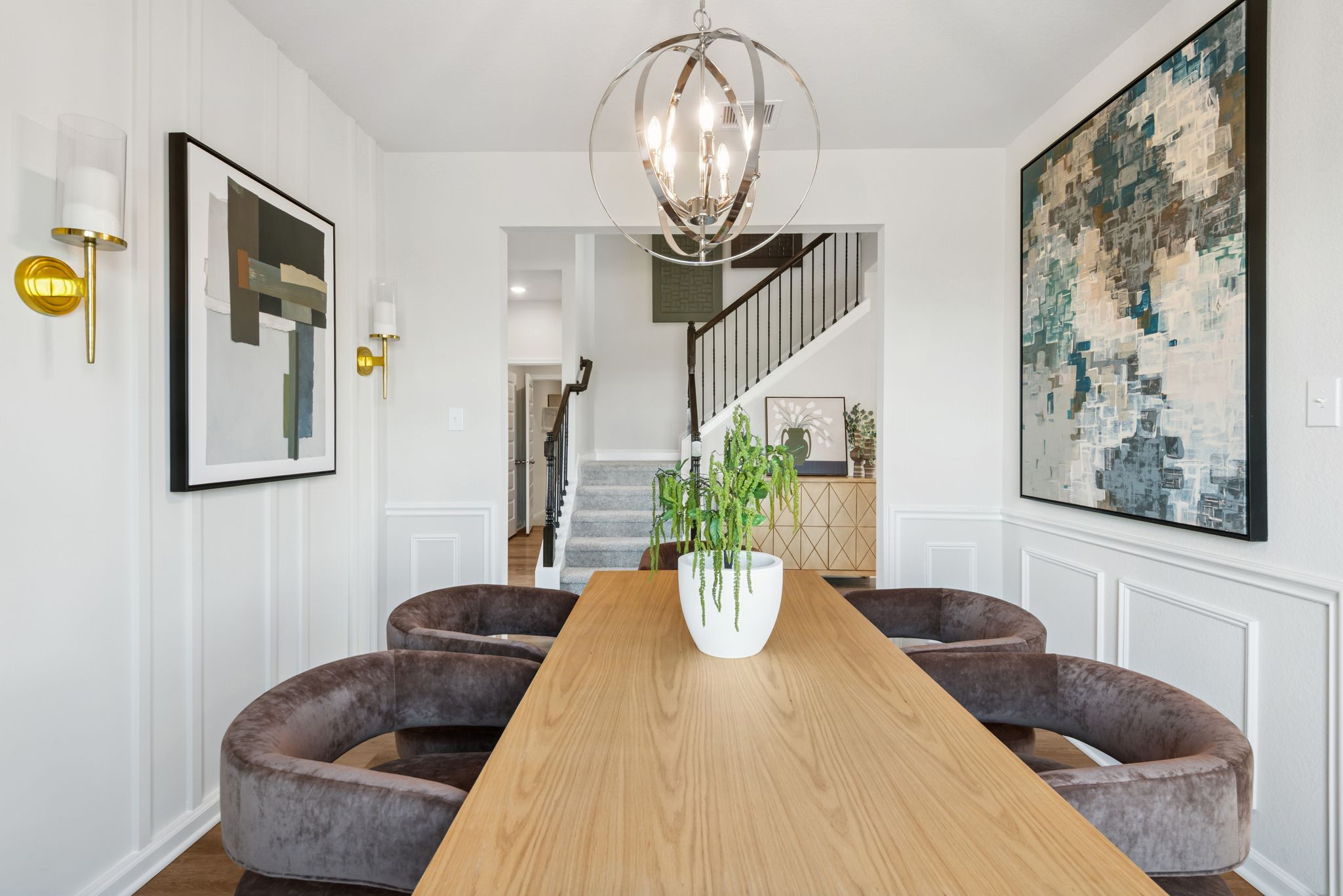 The Princeton II- Formal Dining Room near Foyer