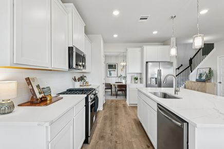 The Princeton II- Kitchen with Large Island