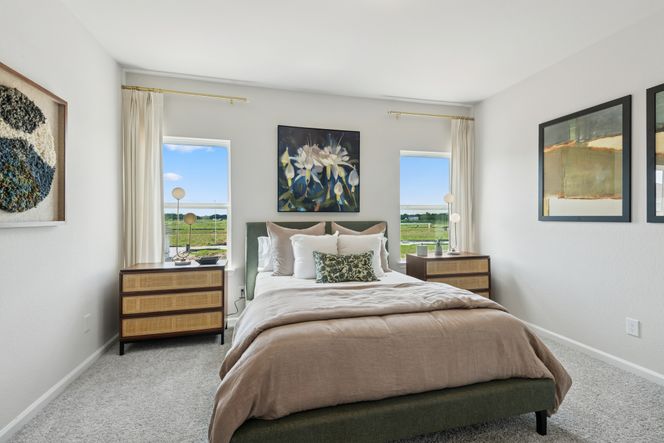 The Princeton II- Secondary Bedroom Upstairs