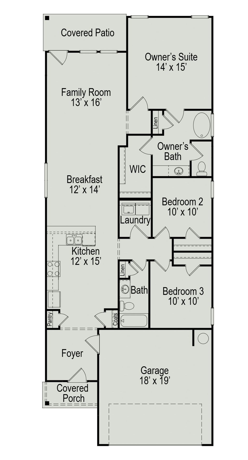 The Cardinal II Floorplan